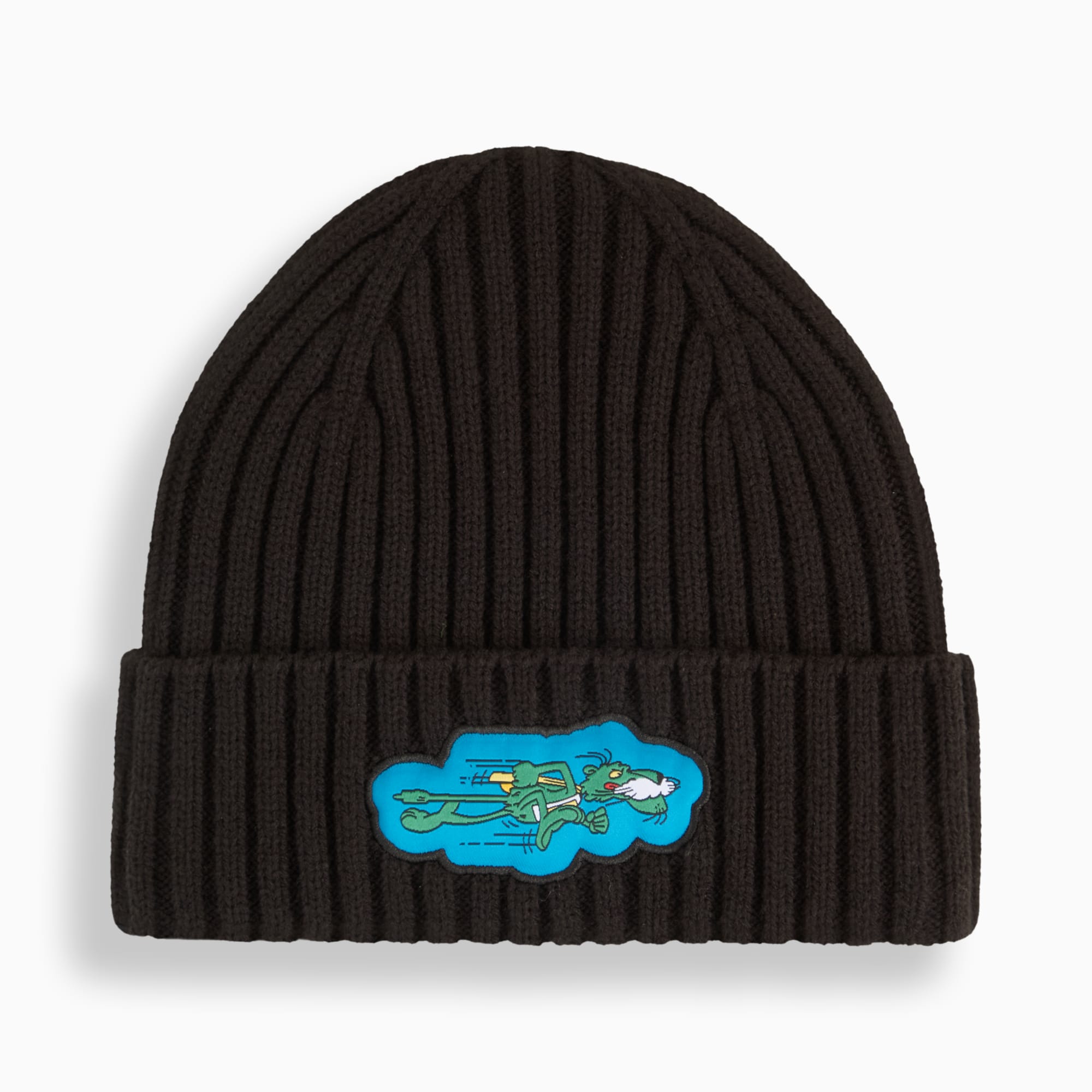 Super PUMA Beanie Teenager, PUMA Black, large