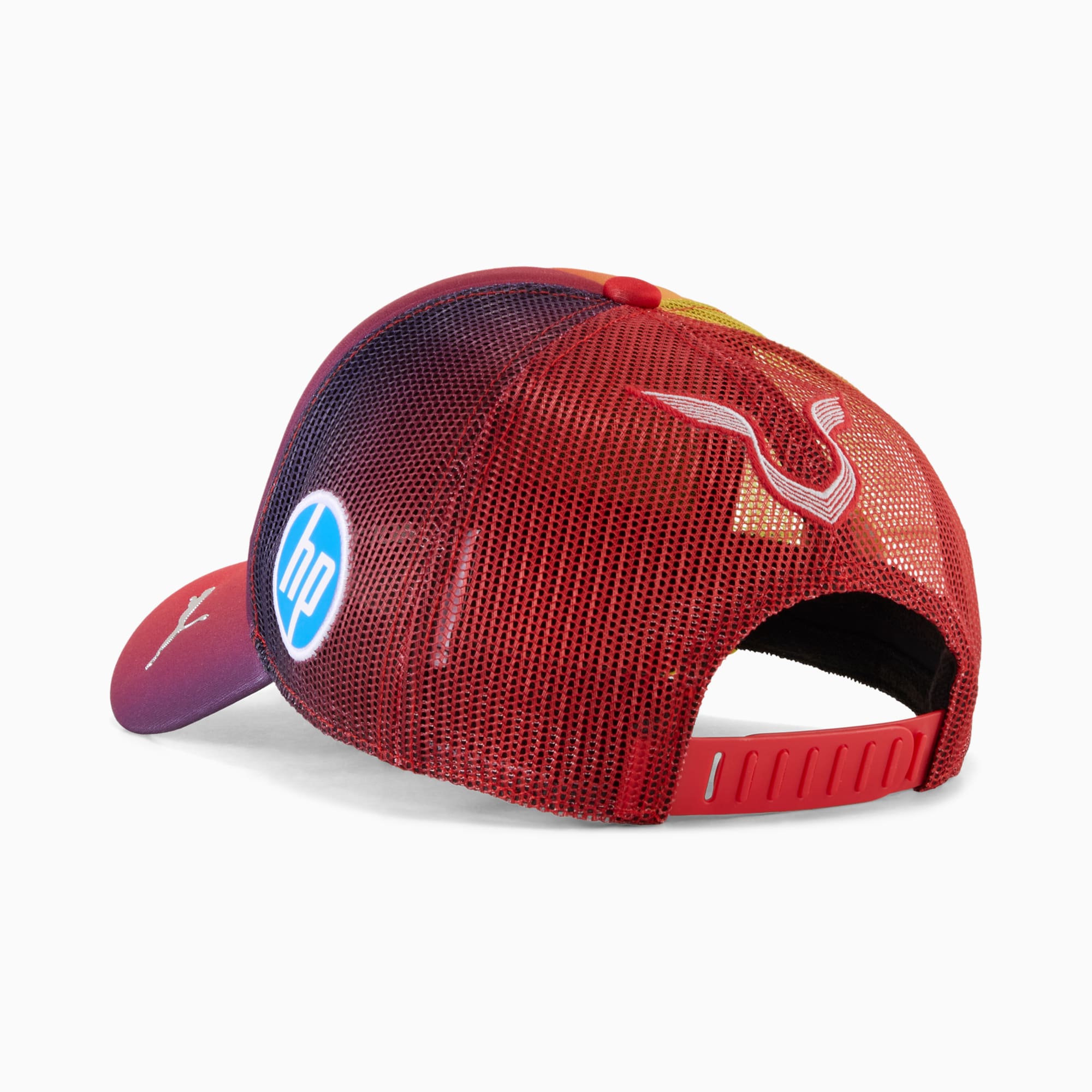 Cappellino stile trucker Scuderia Ferrari UK Hamilton, Rosso Corsa-GRADIENT, large