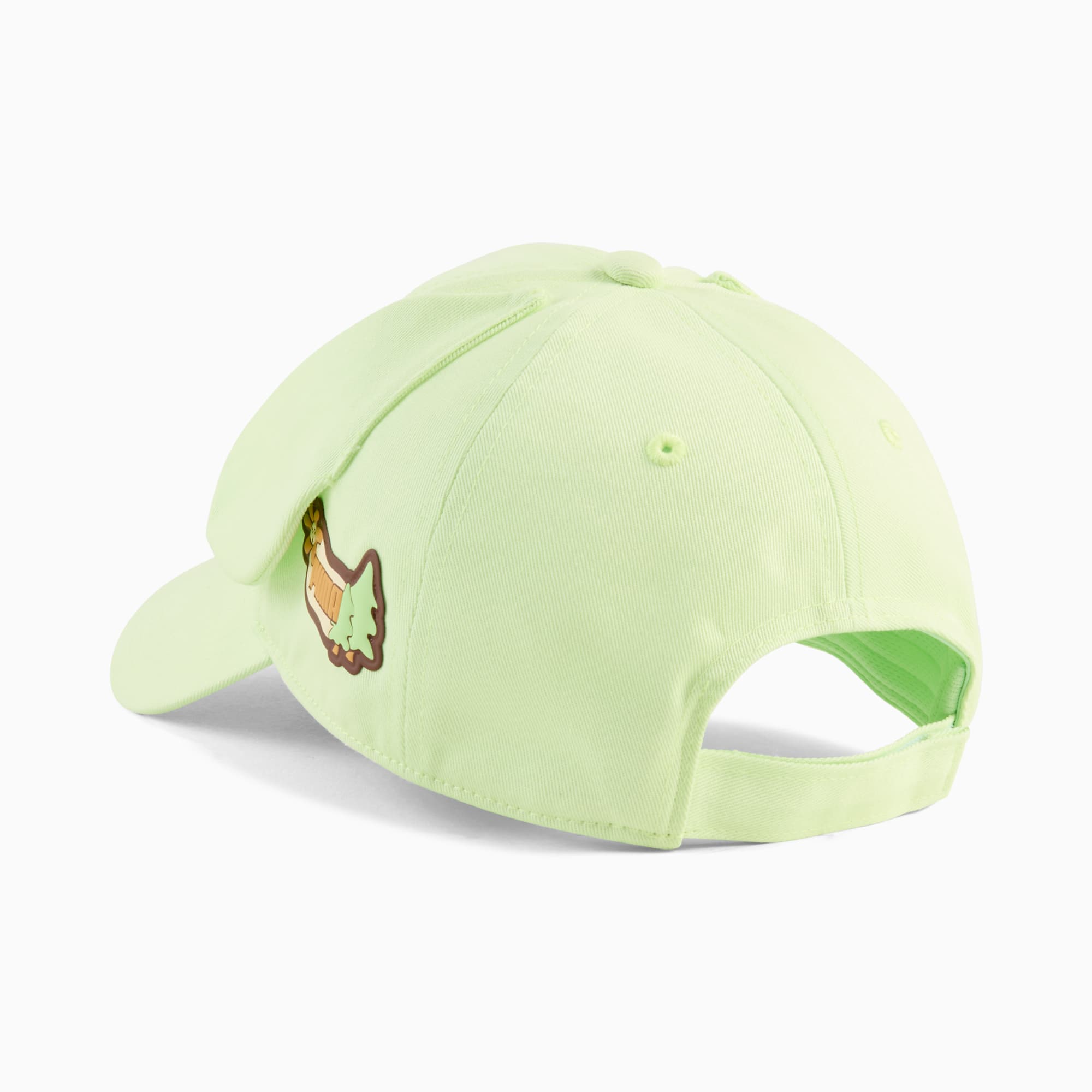 Woodland Nature Baseball Cap Kids, Spring Fern-Dog, large