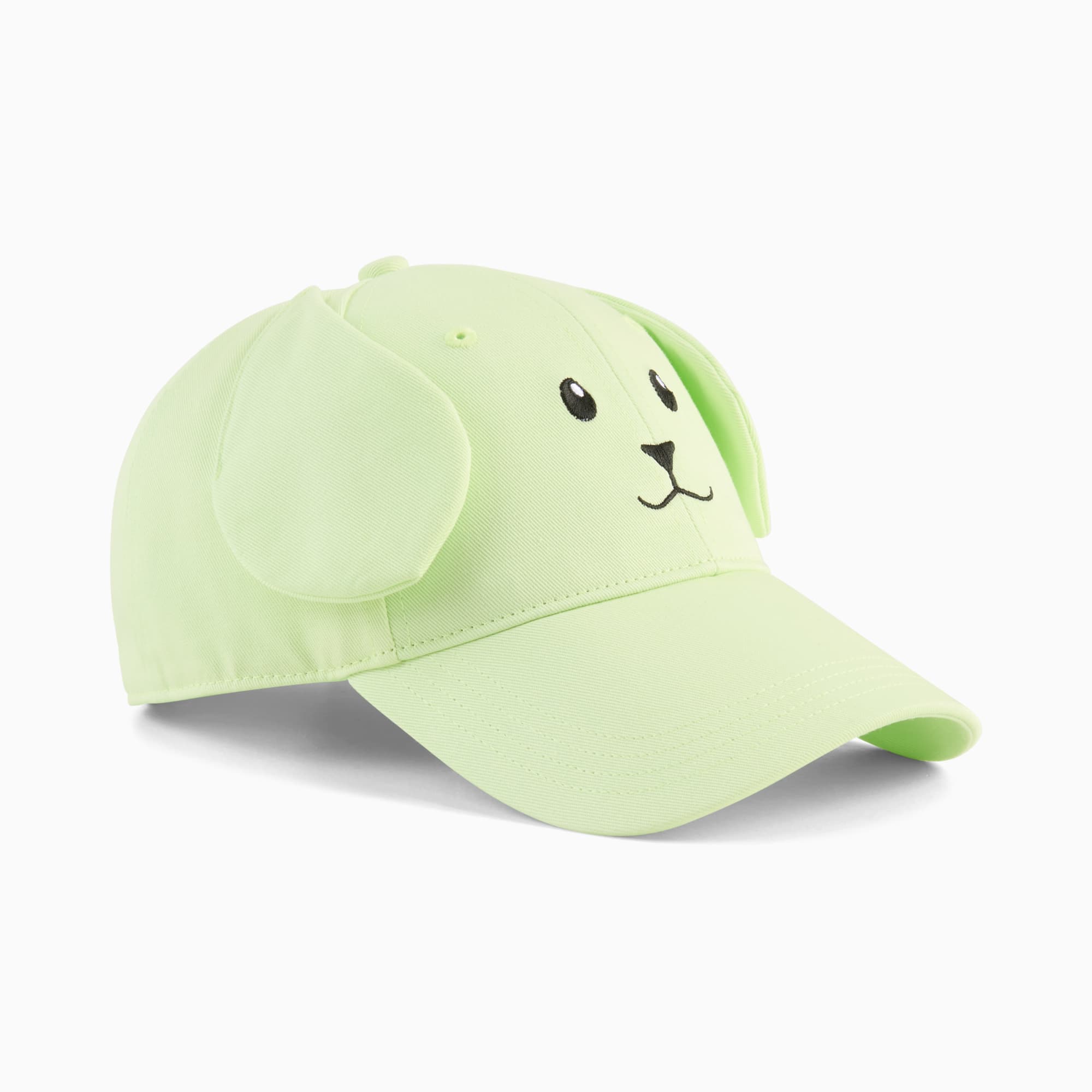 Woodland Nature Baseball Cap Kids, Spring Fern-Dog, large