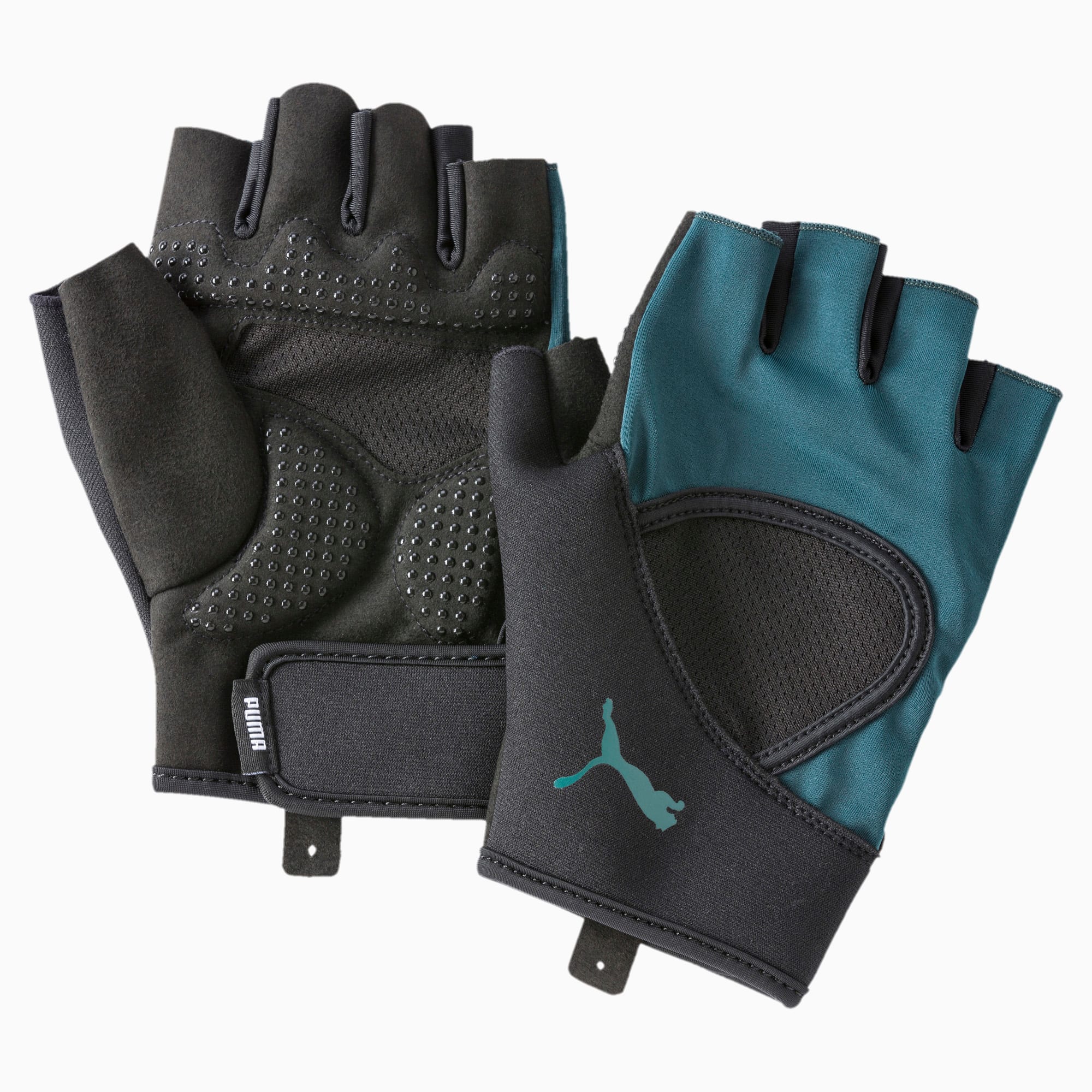 Essential Pwrcool Training Fingered Gloves Ponderosa Pine Puma Accessories Puma
