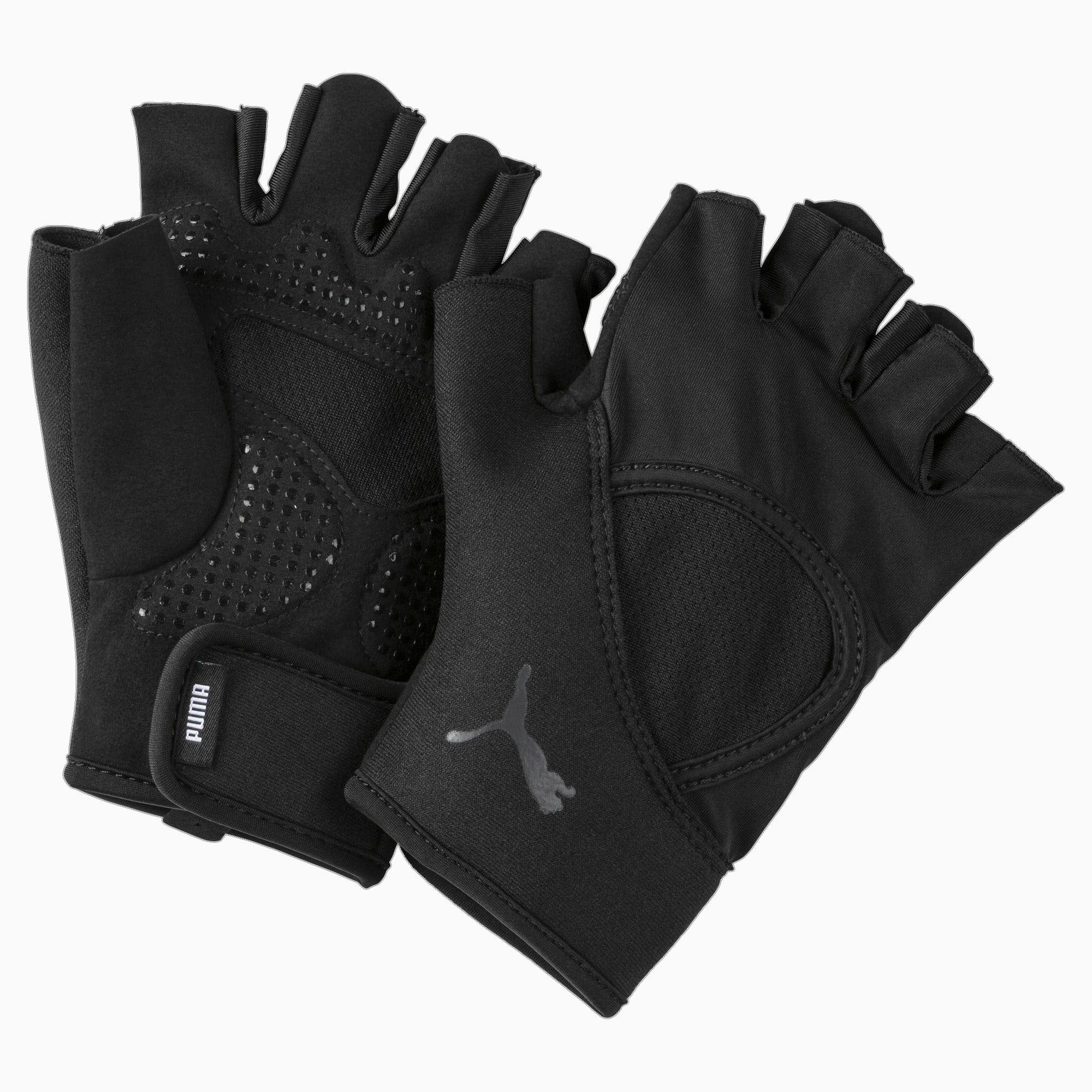 Essential Training Fingered Gloves, Puma Black, large-SEA