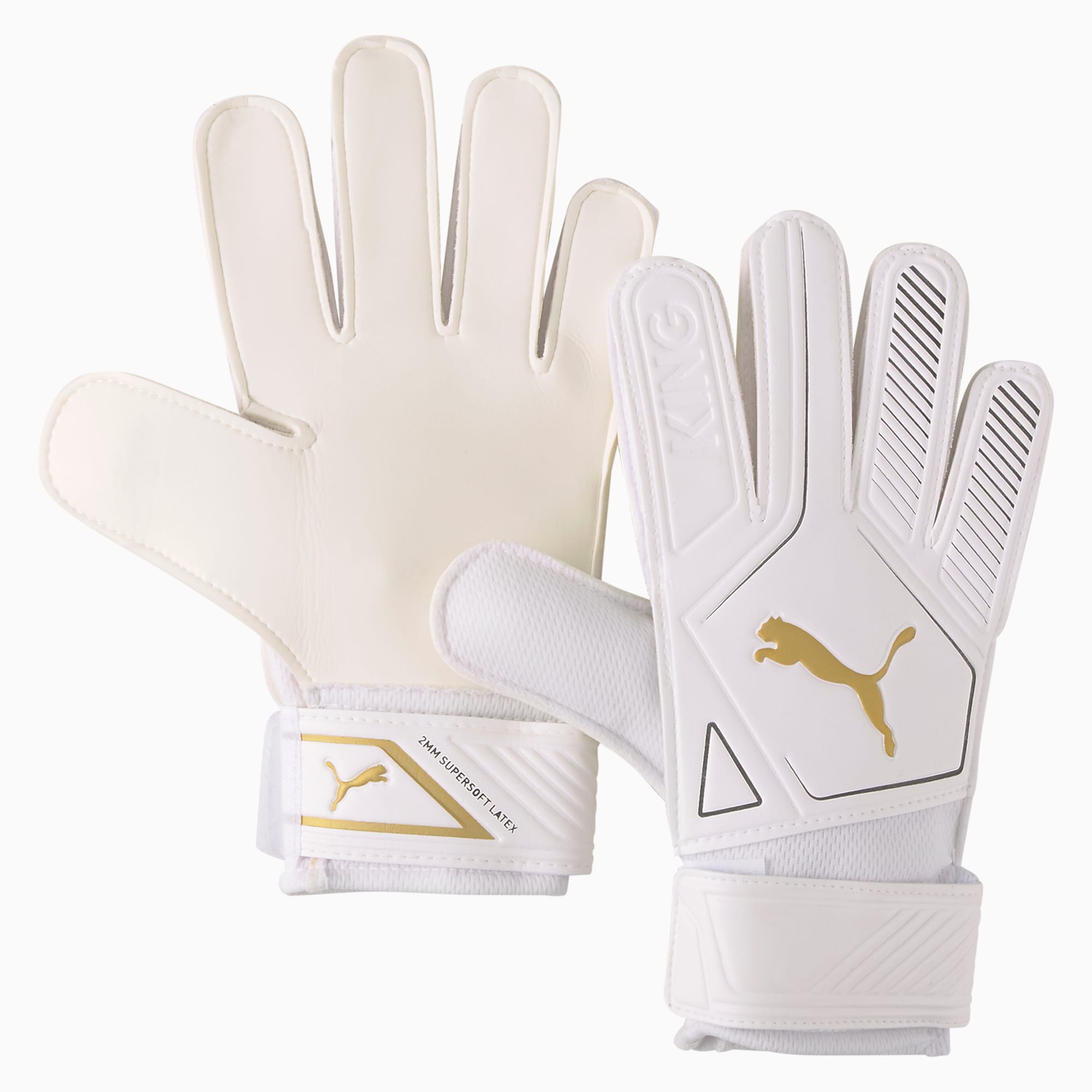 puma gold goalkeeper gloves