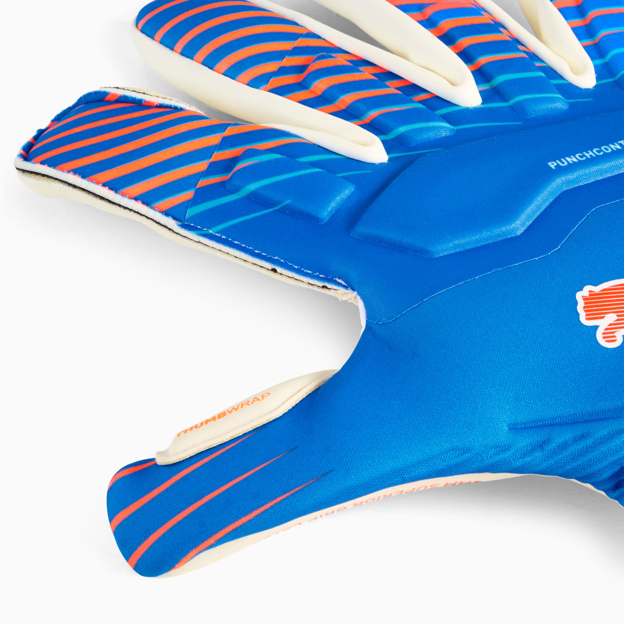 PUMA ULTRA Ultimate Hybrid keepershandschoenen, Ultra Blue-Glowing Red, large