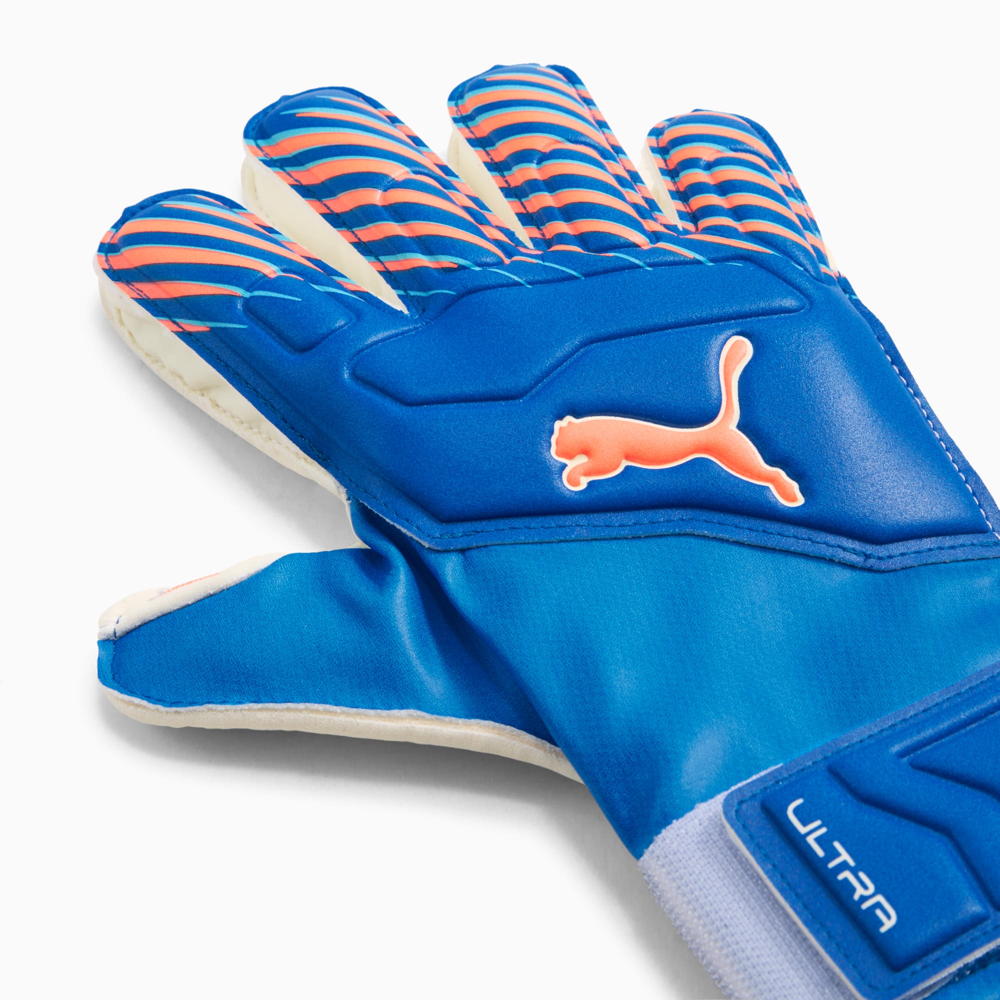 PUMA ULTRA Match Protect Goalkeeper Gloves Youth, Ultra Blue-Glowing Red, large
