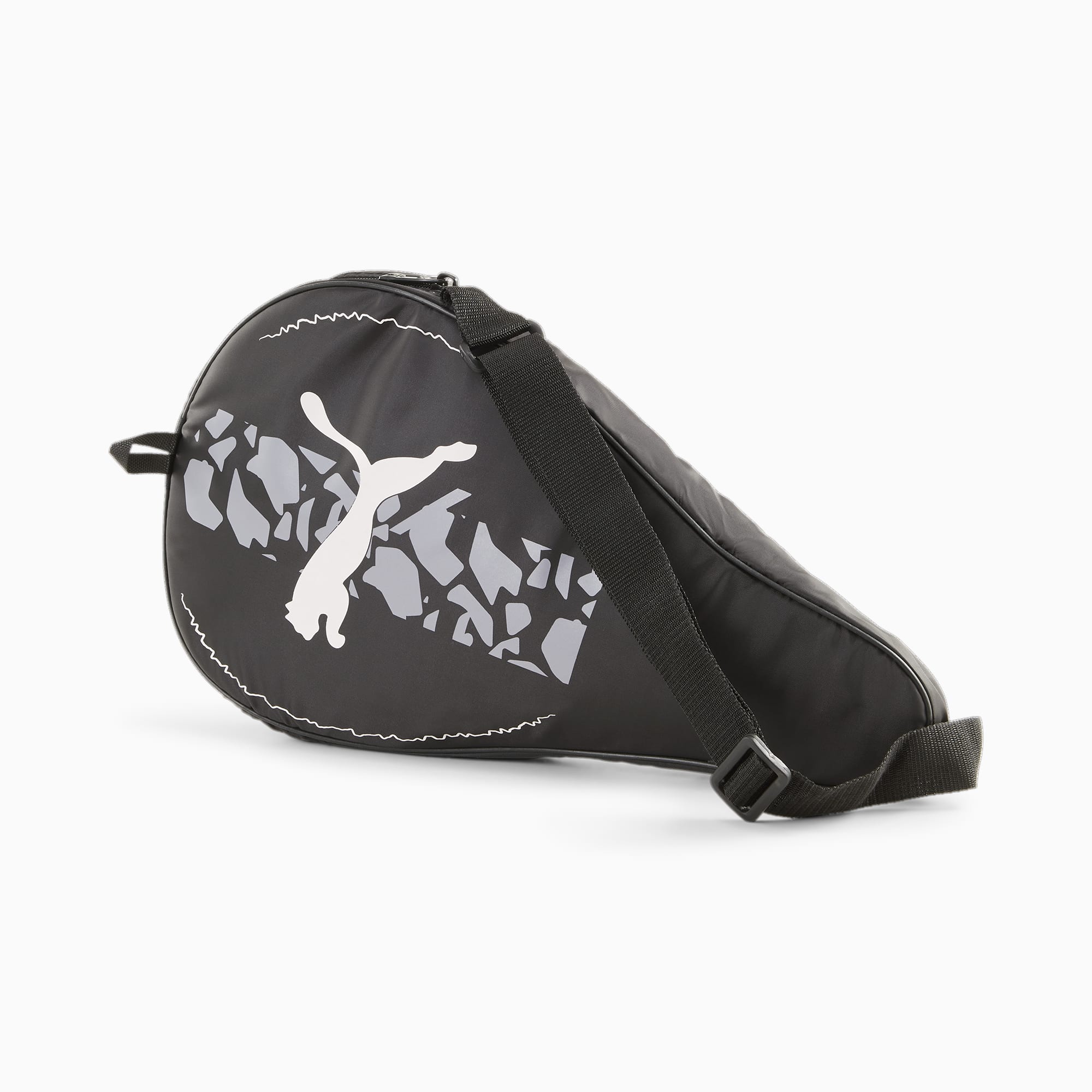 Padel Tennis Cover Bag, PUMA Black-PUMA White-(graphic), large