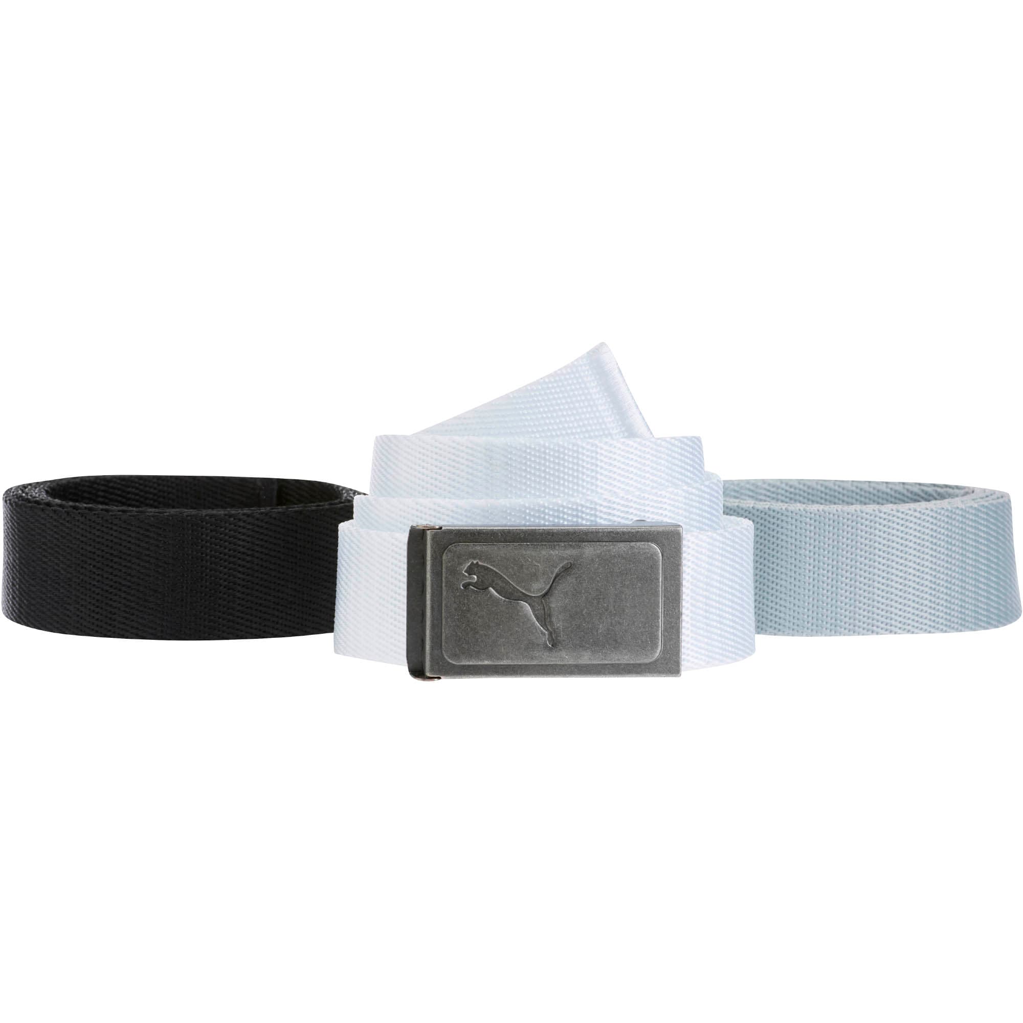 puma white belt