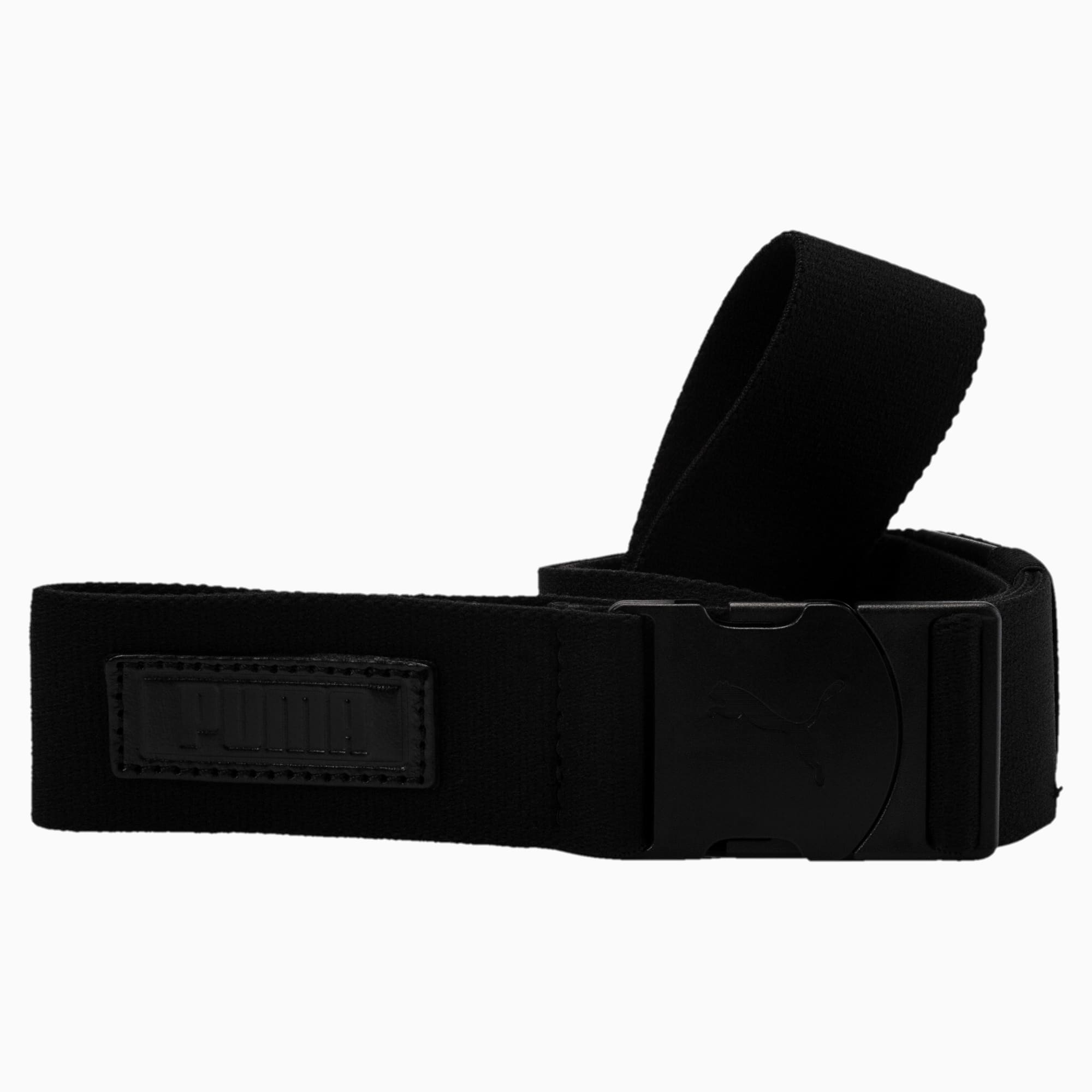 white puma golf belt