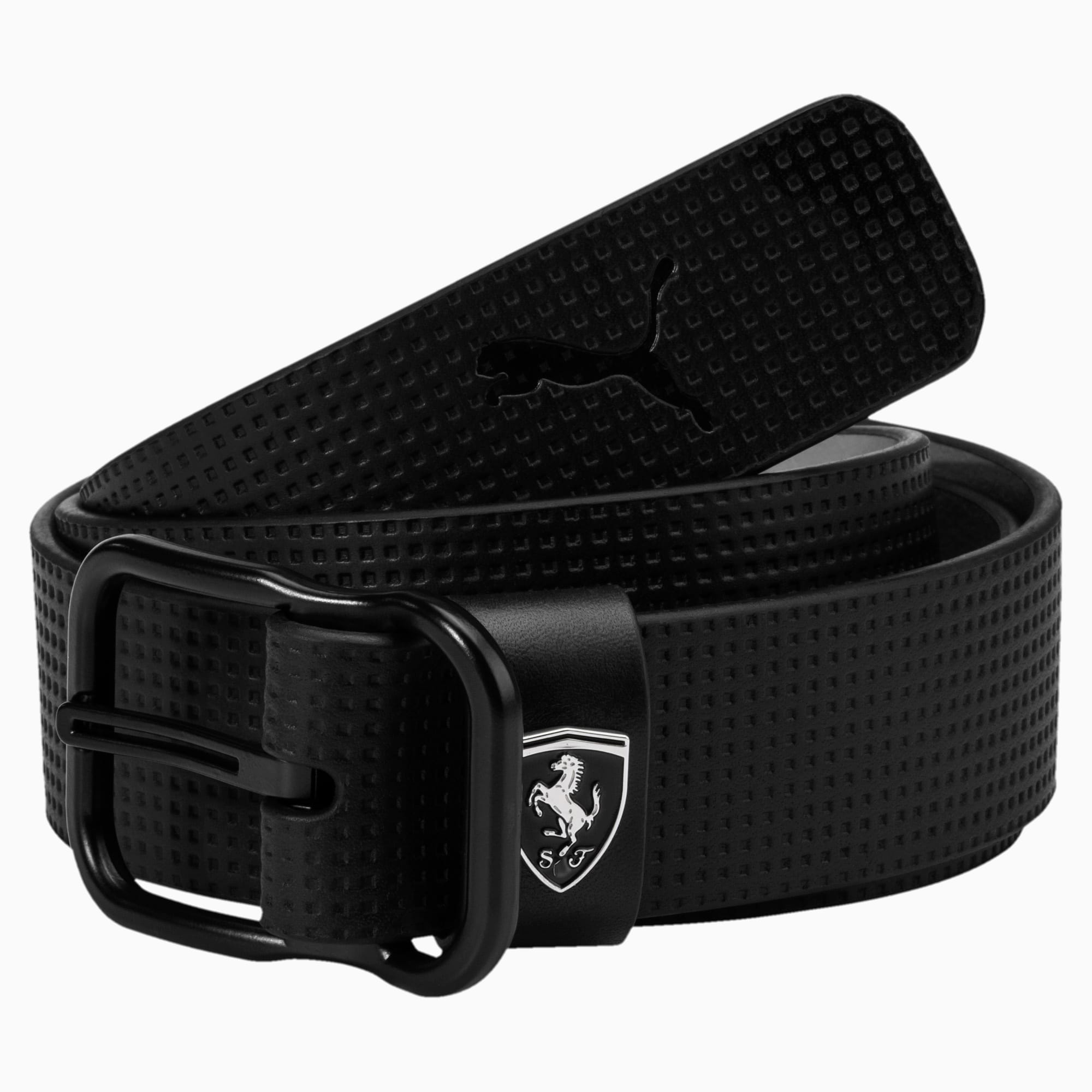 puma leather belt