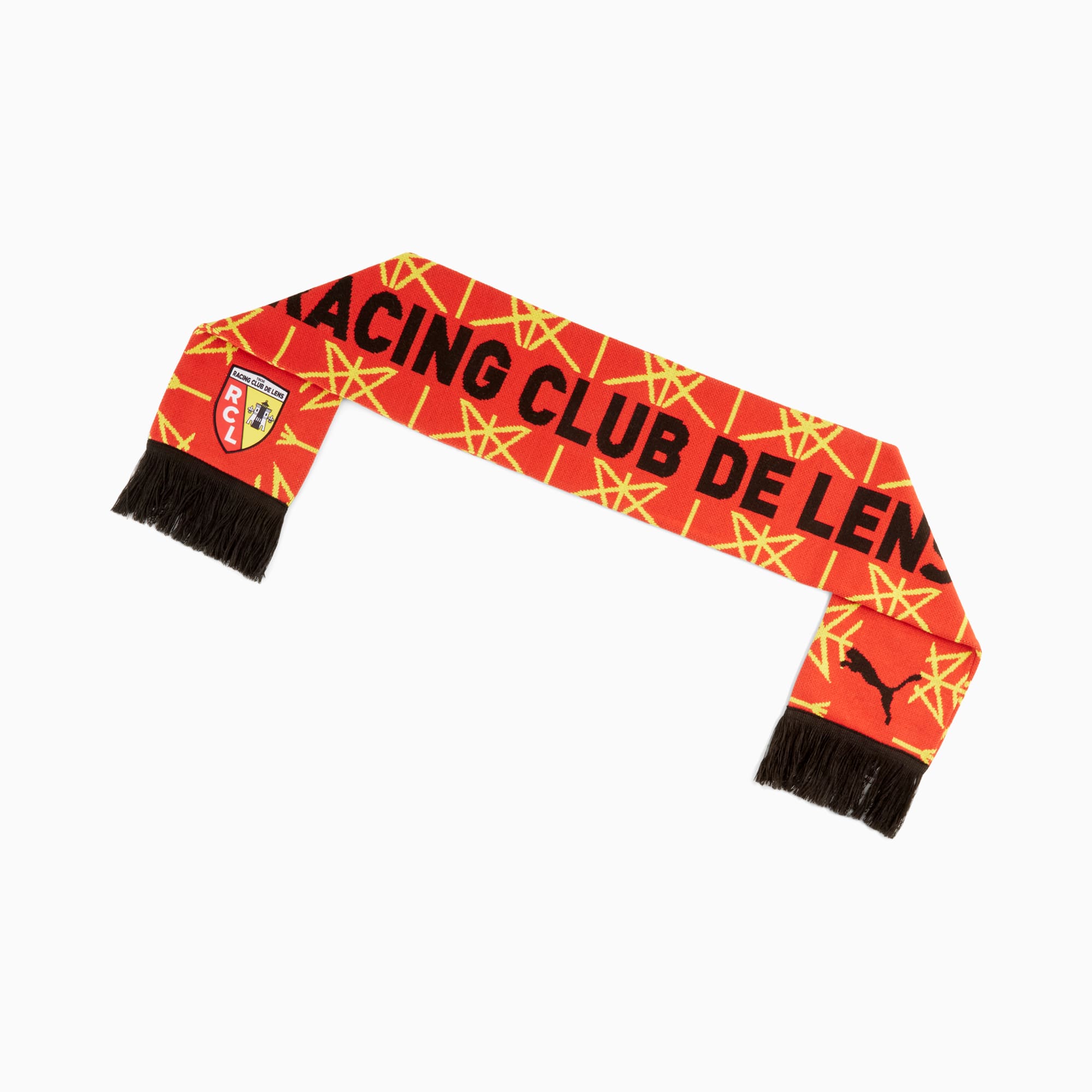 Echarpe ftblESSENTIALS RC Lens, Pelé Yellow-PUMA Red, large