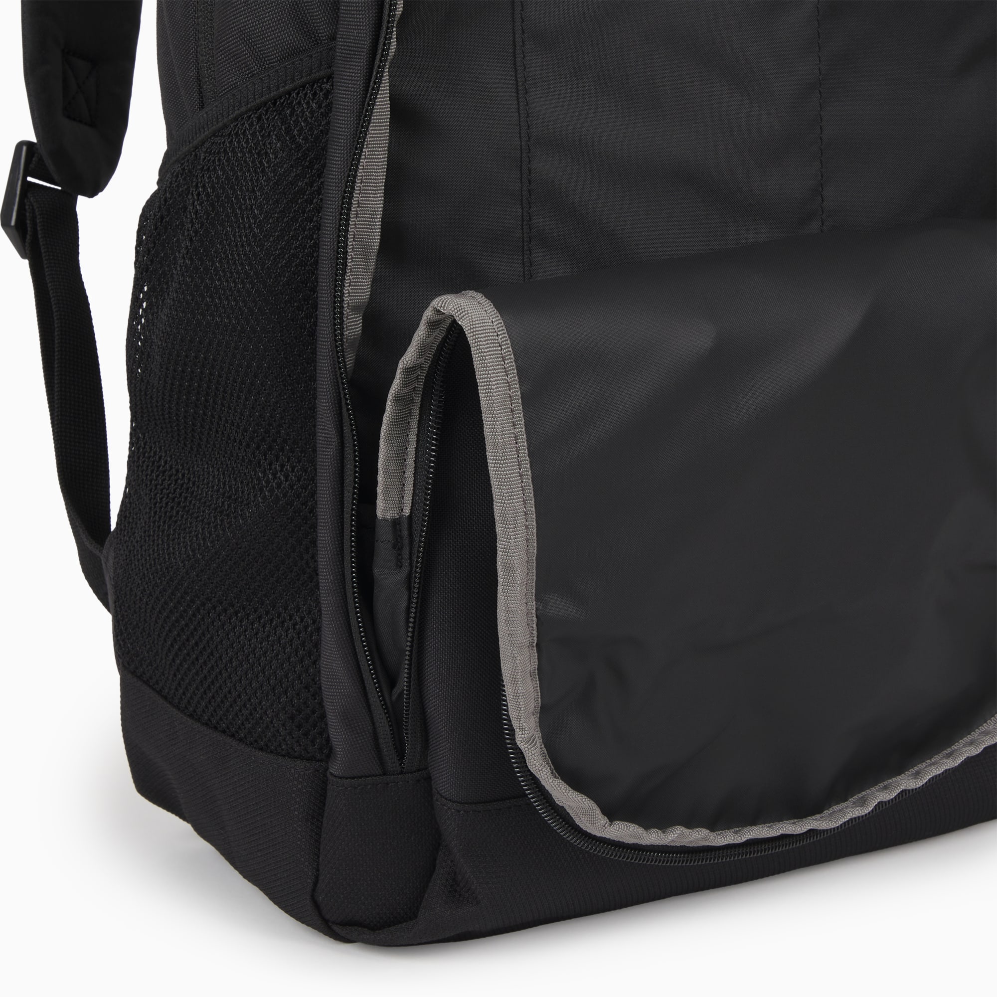 Puma unisex black m365 solid backpack hot sale