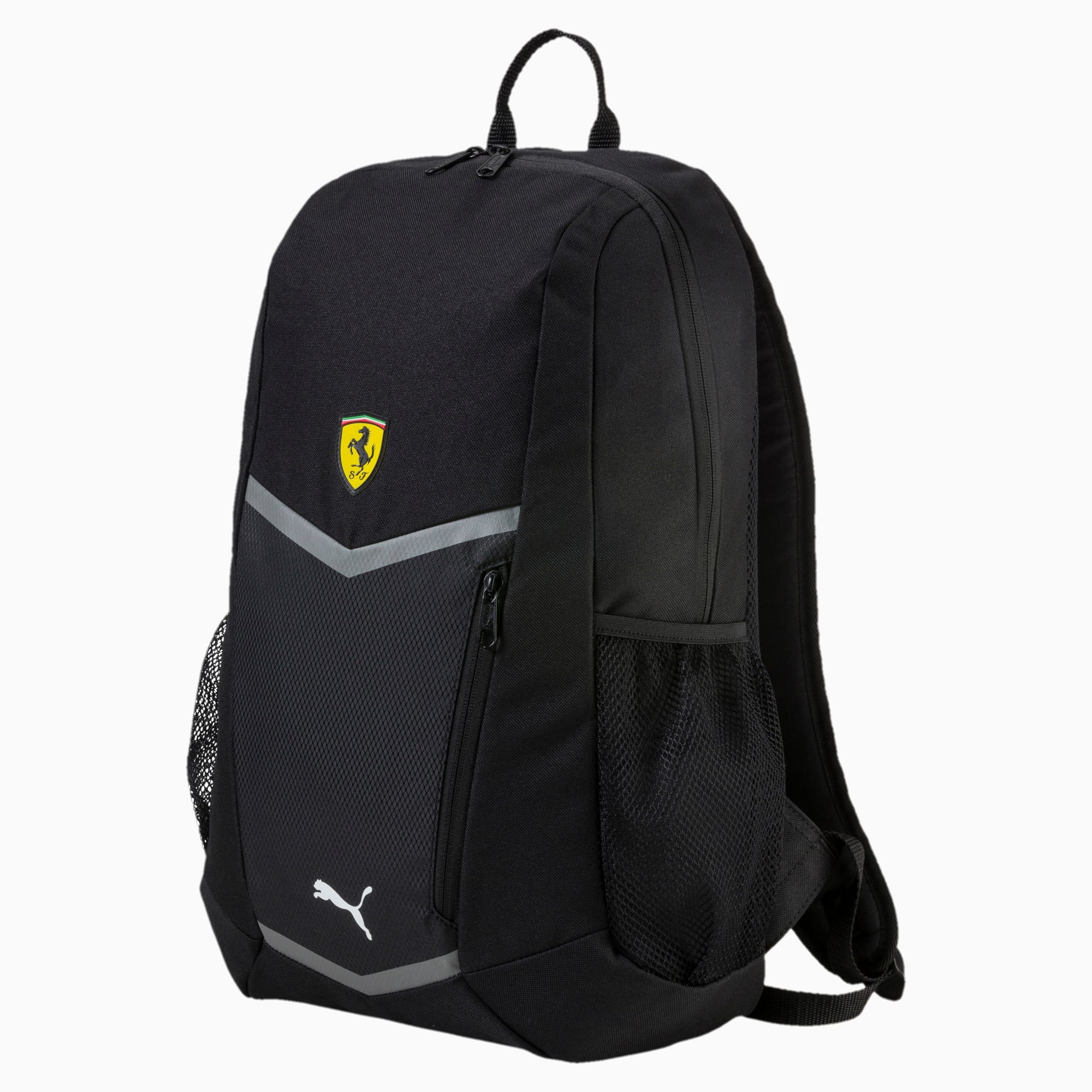 Puma black ferrari backpack top