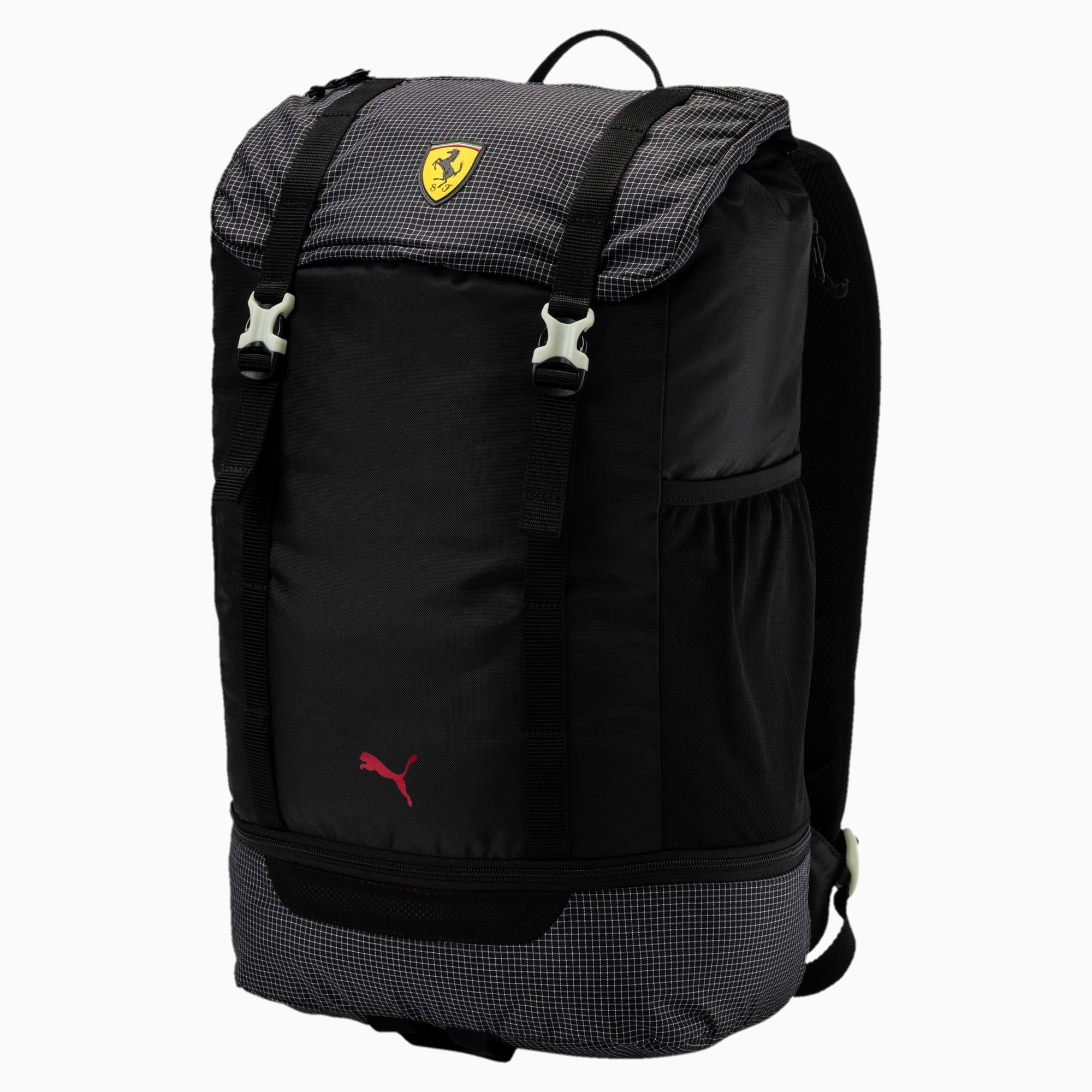 puma unisex ferrari black backpack