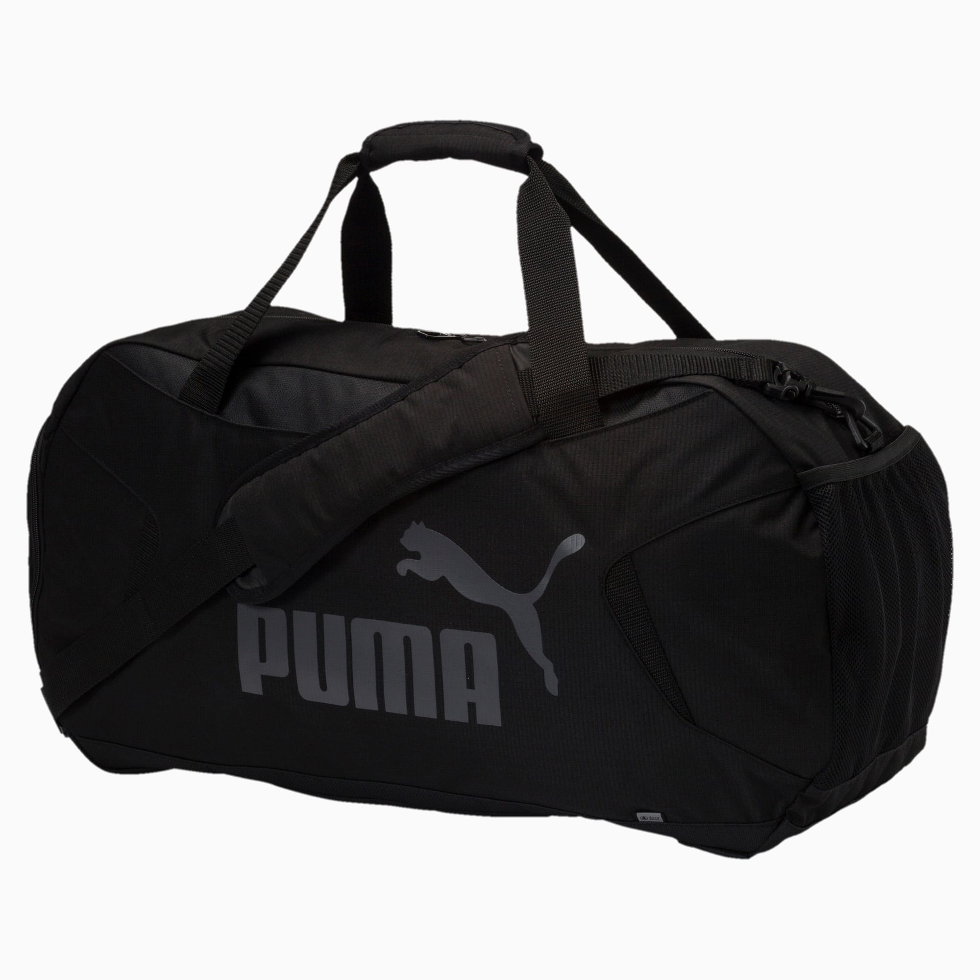 puma black duffle bag