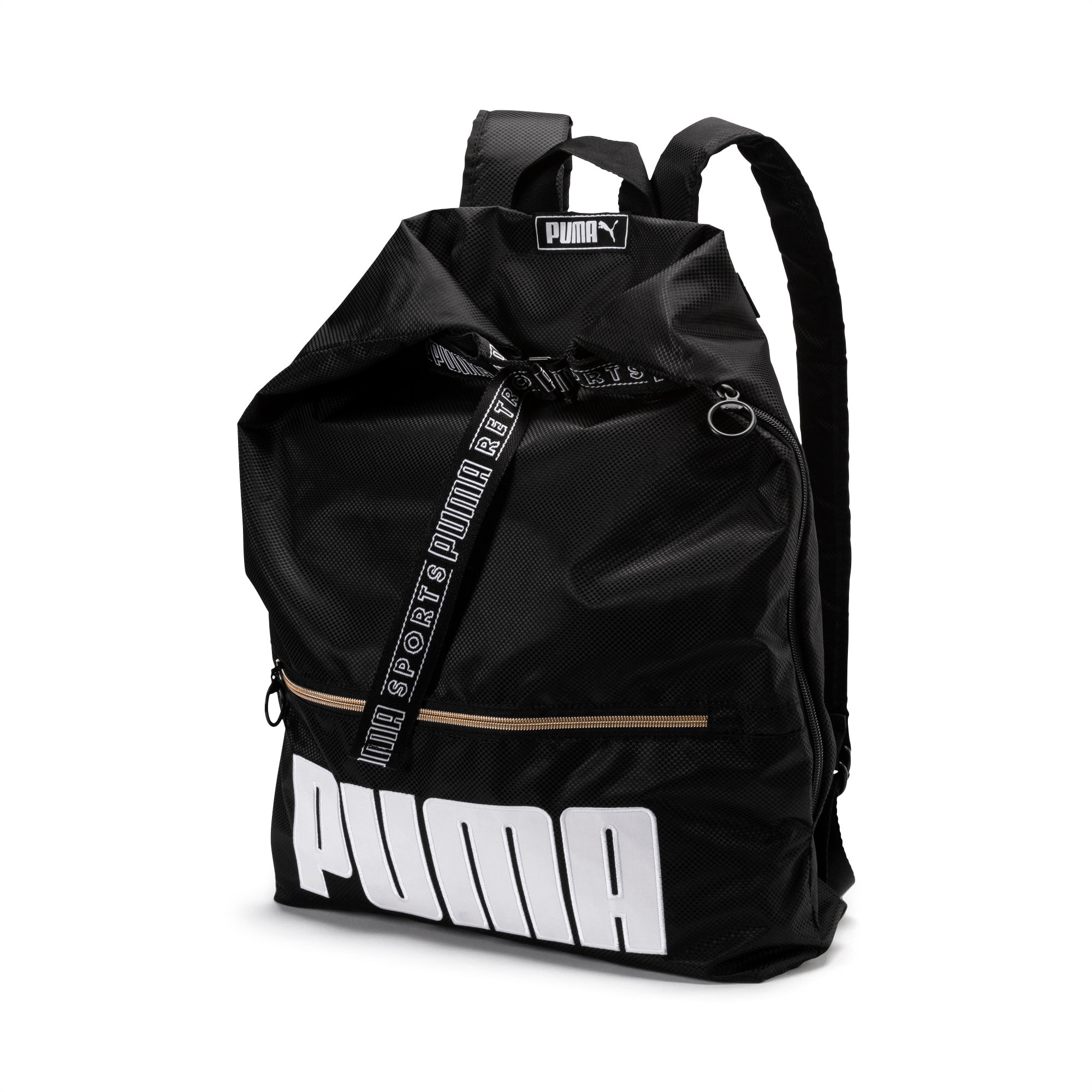 Puma prime street rolltop backpack black sales