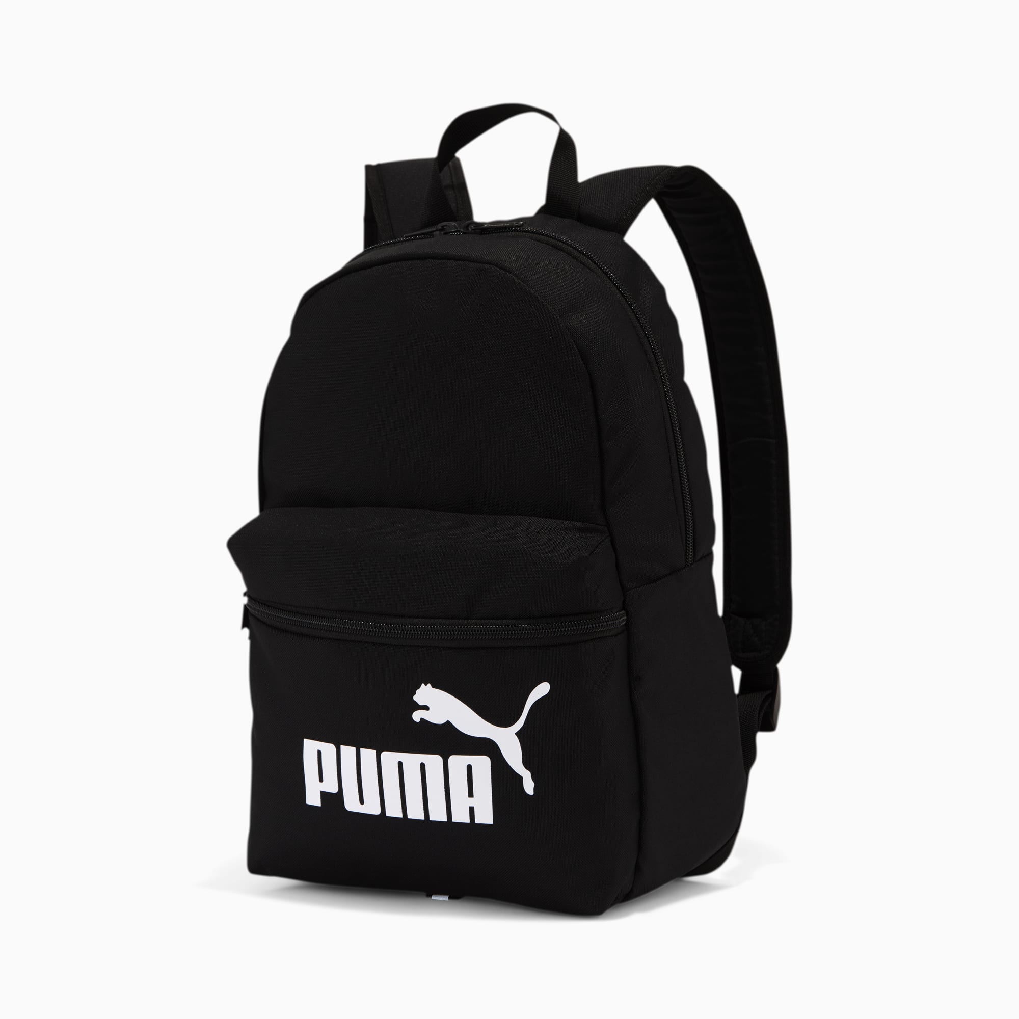 puma black and white backpack