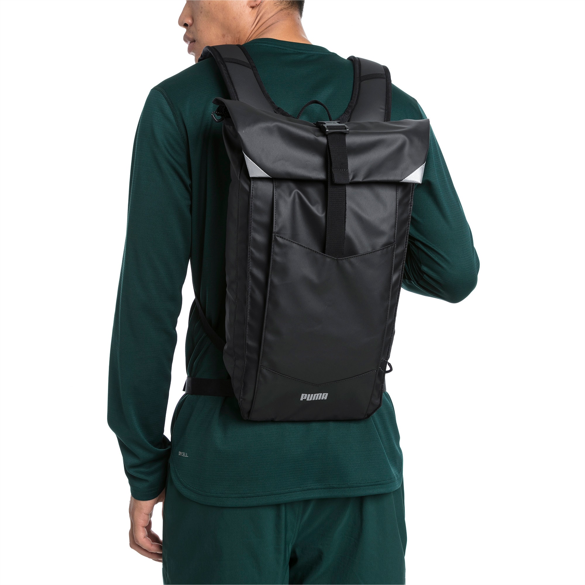 puma street running packable backpack