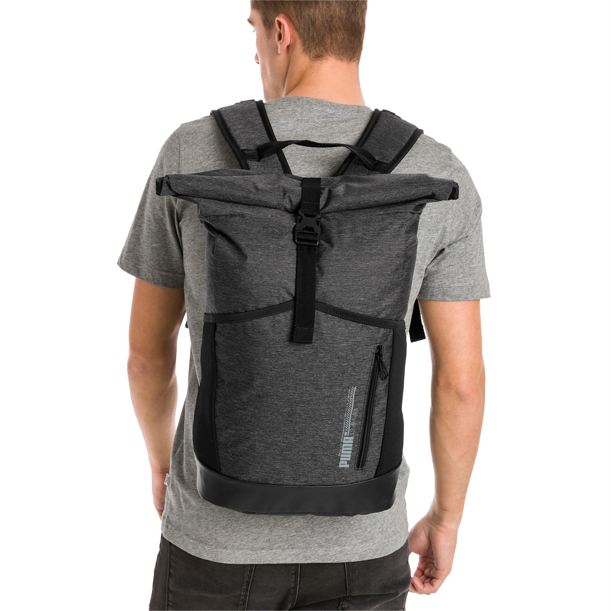 puma rolltop backpack