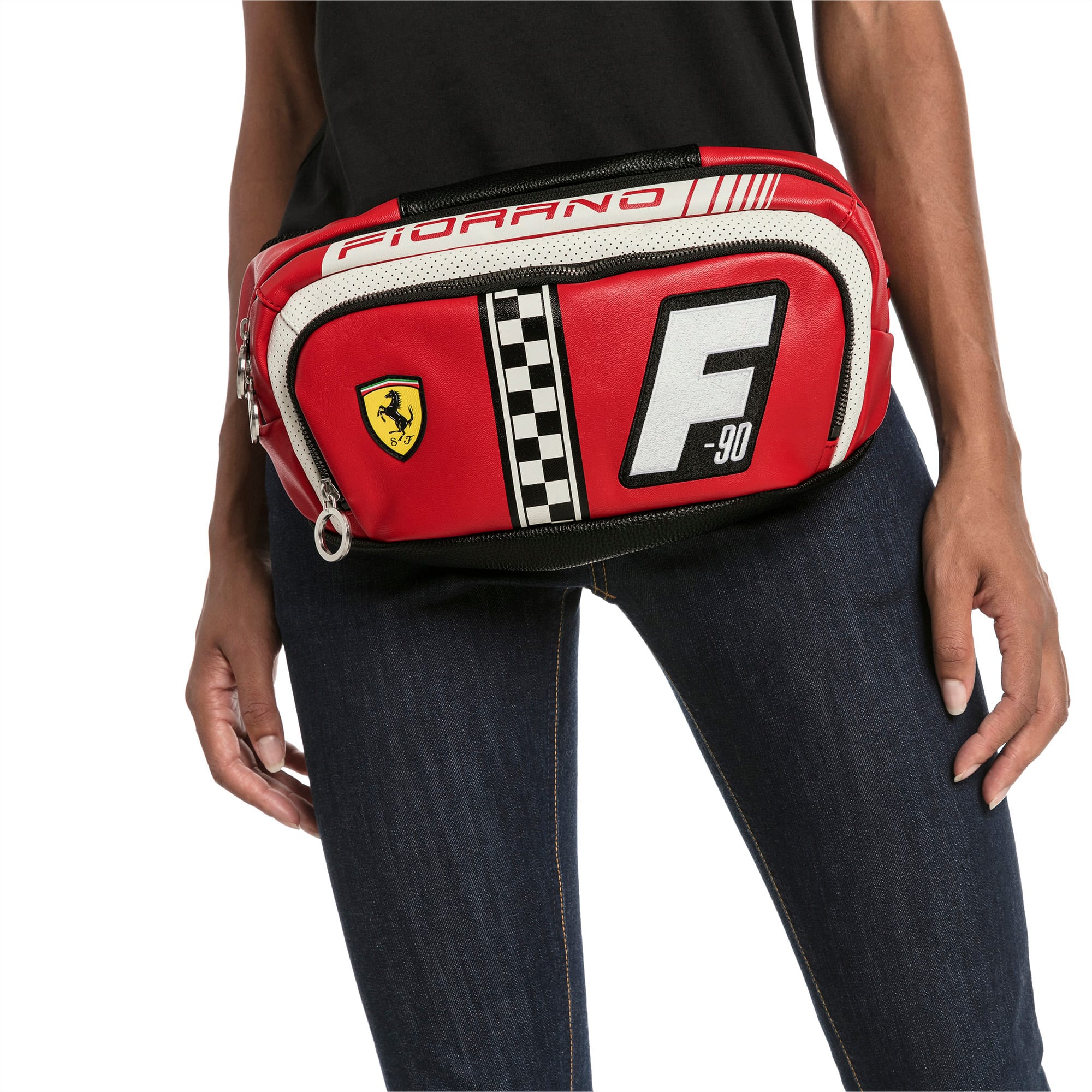 scuderia ferrari fanwear waist bag