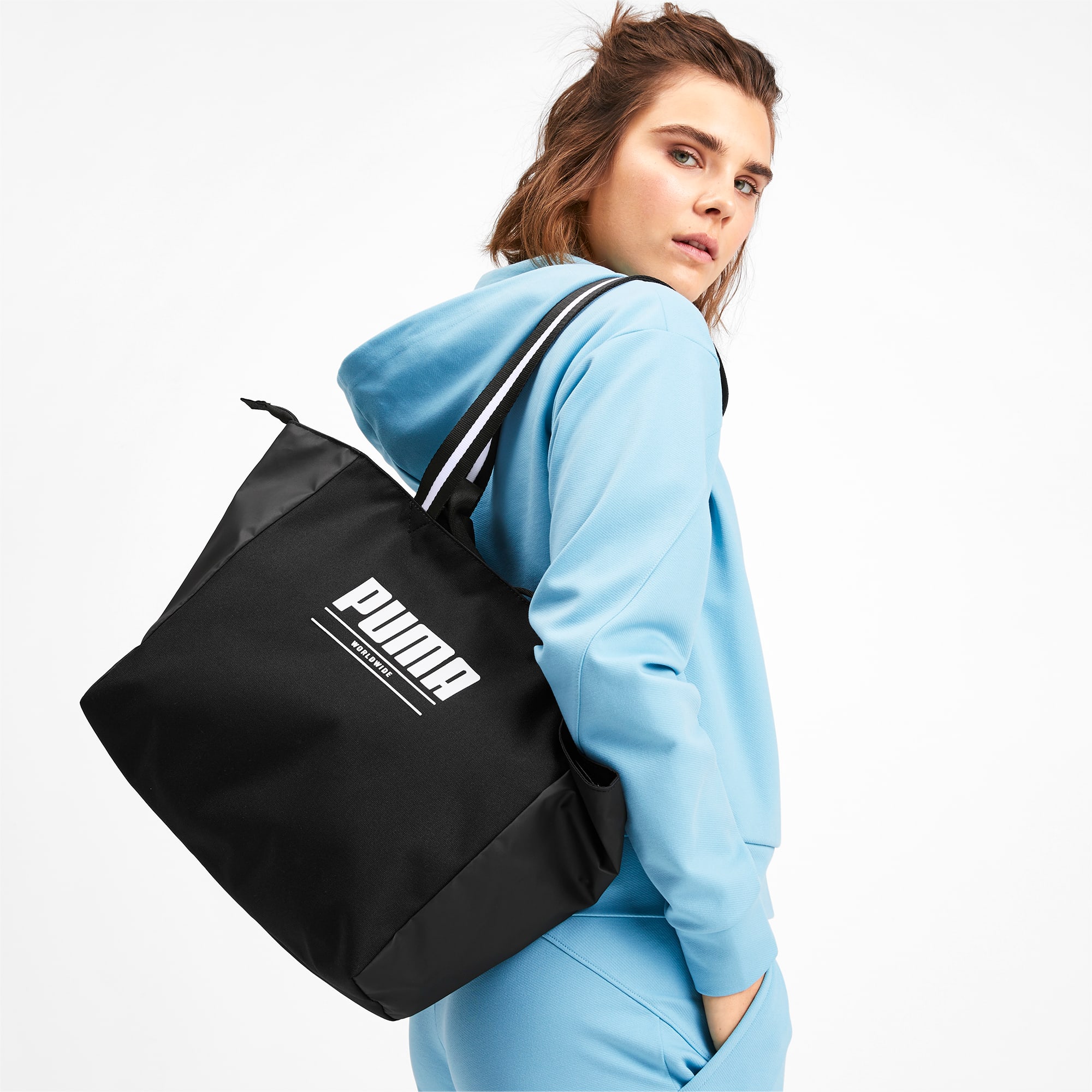 puma core base black shopper