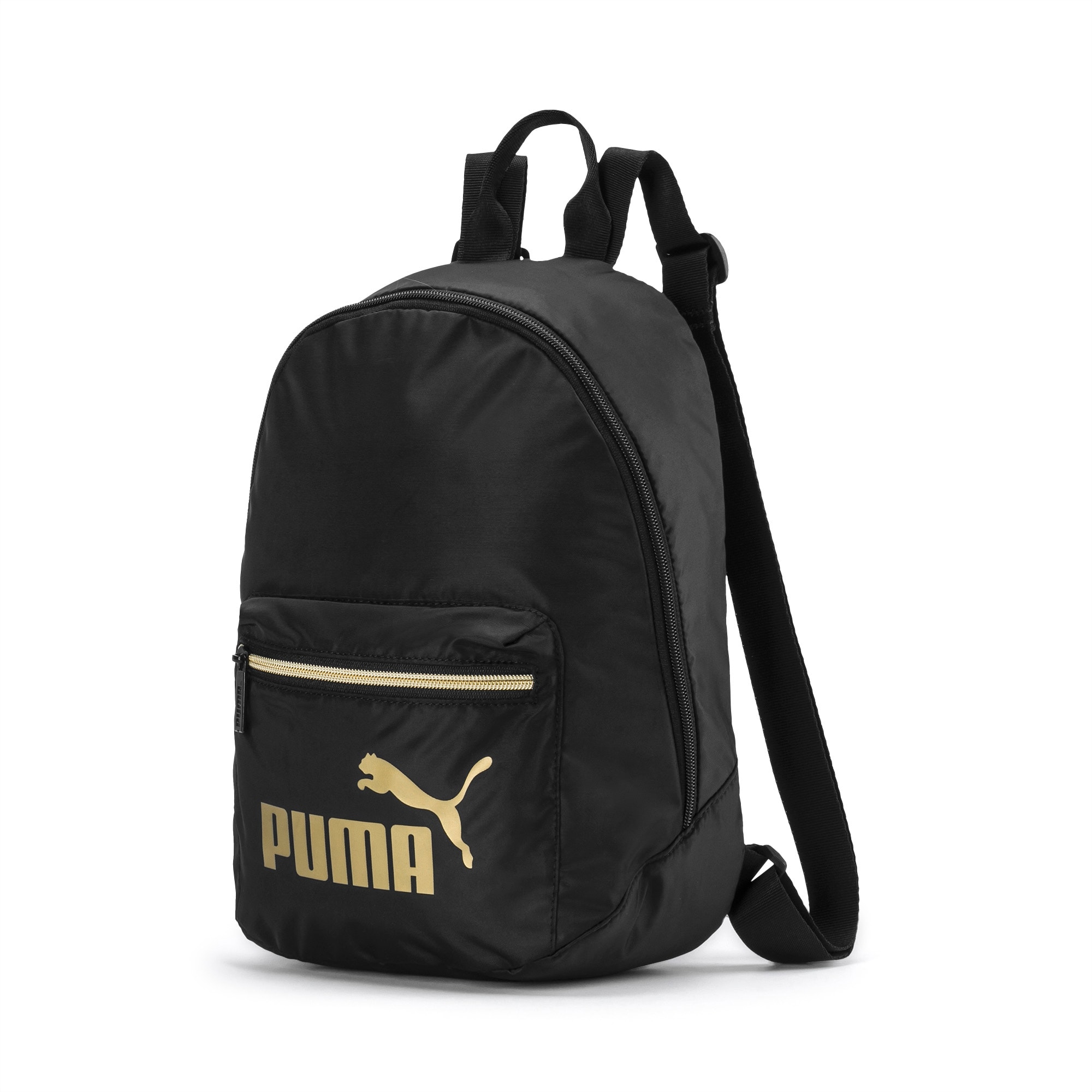 gold puma bag