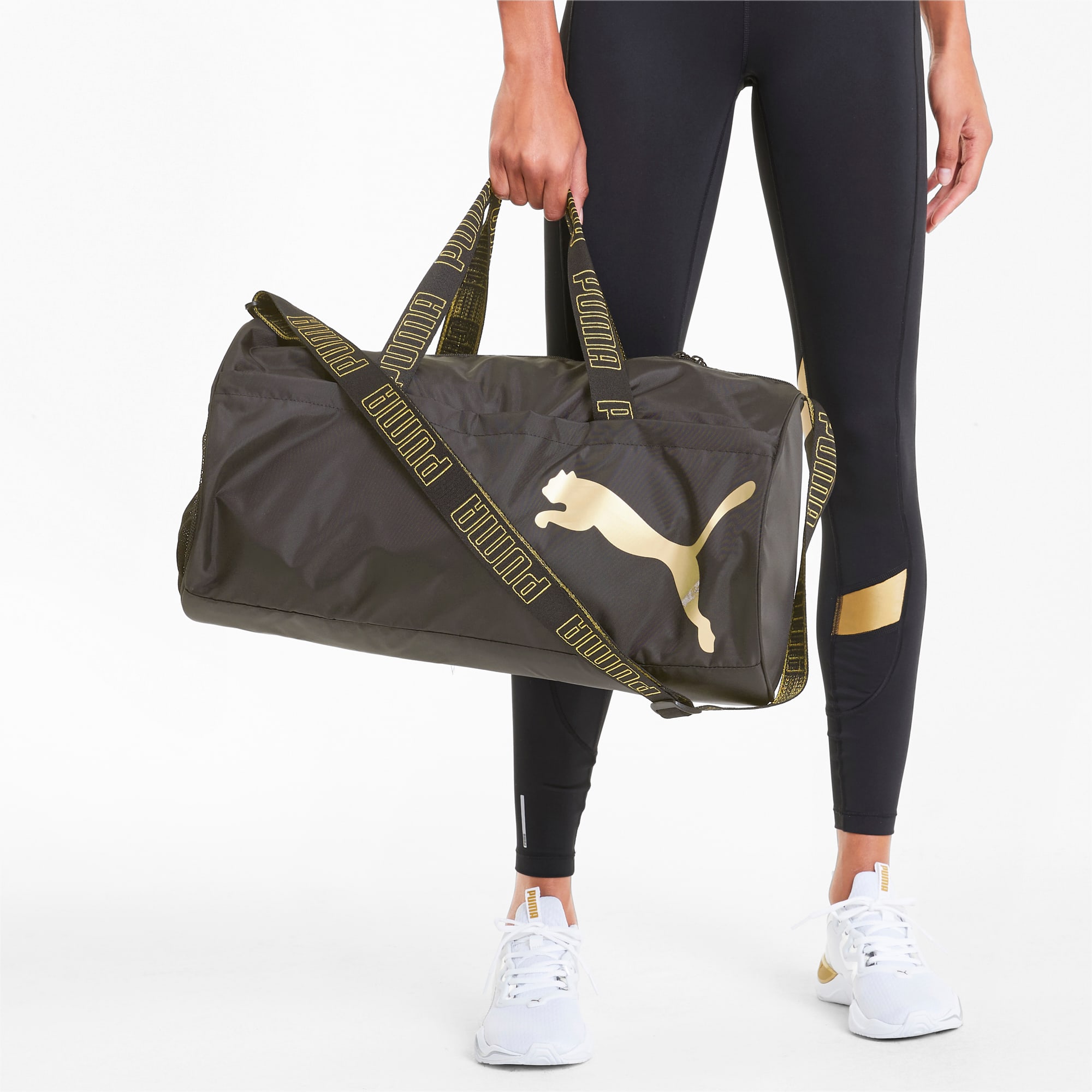 AT ESS Women s Training Duffel Bag PUMA Shop All Puma PUMA