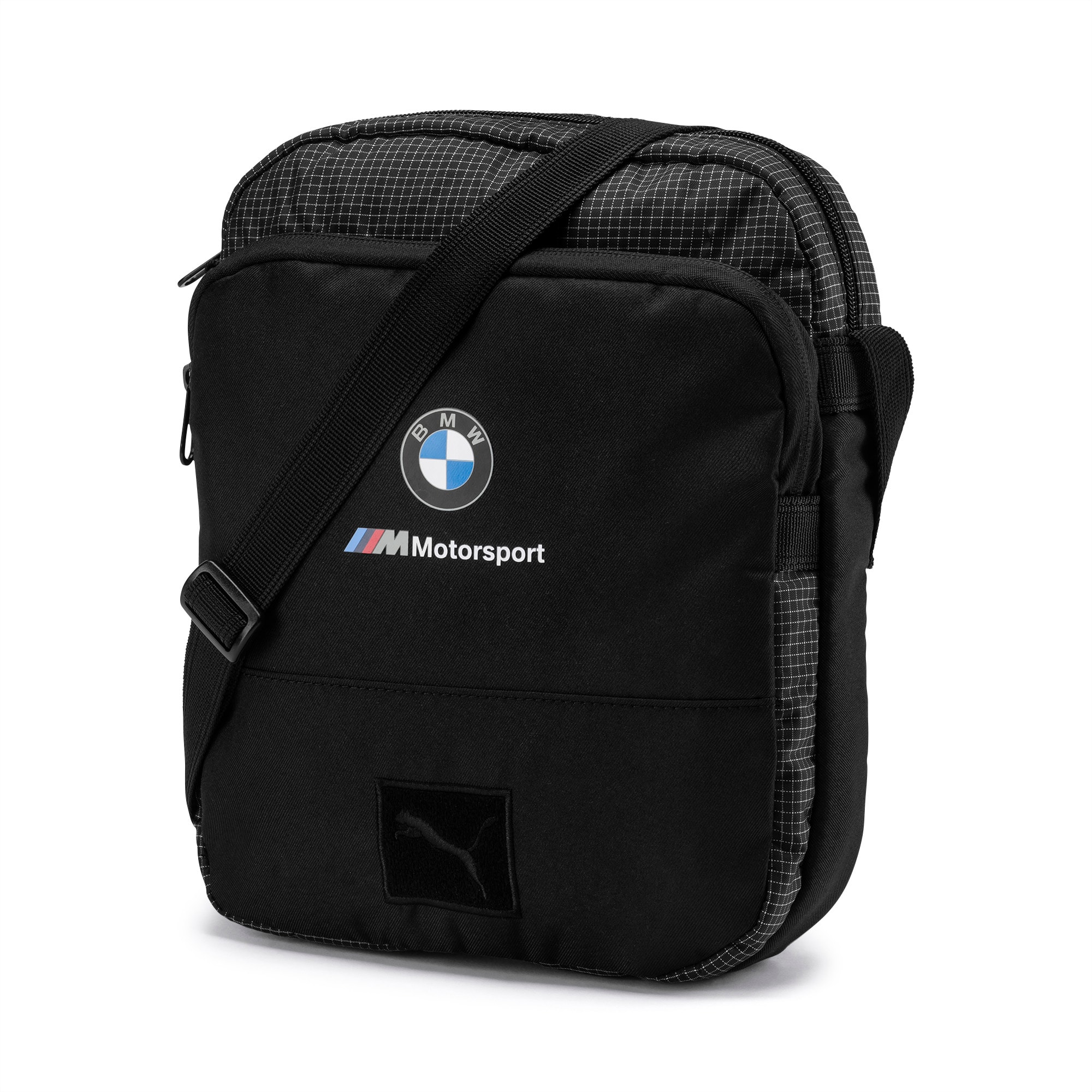 BMW M Motorsport Portable Bag, Puma Black, large-SEA