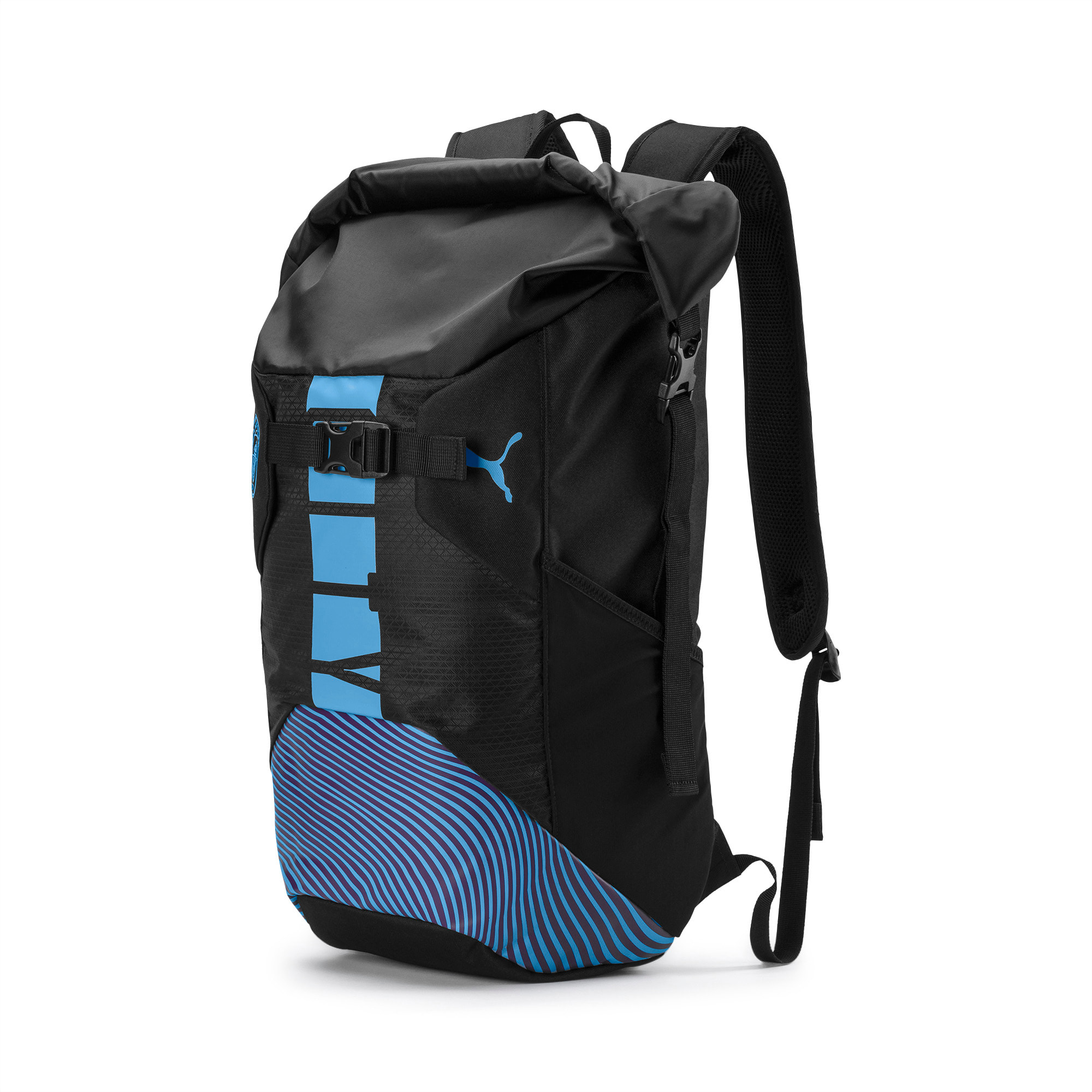 puma black and blue backpack