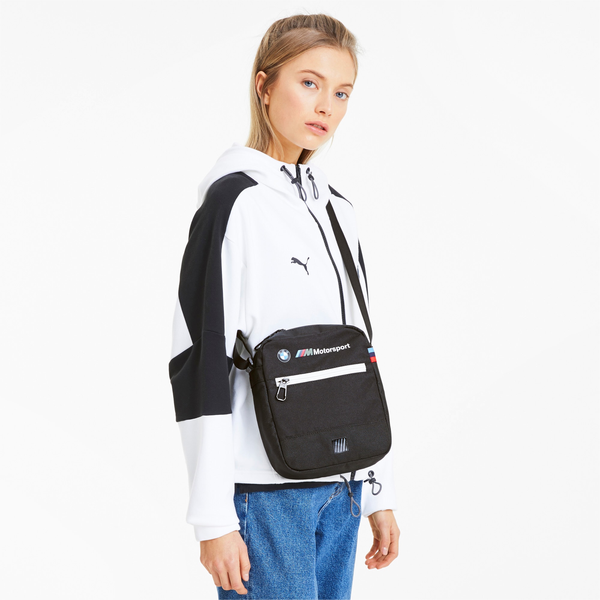 Puma bmw top handbag red