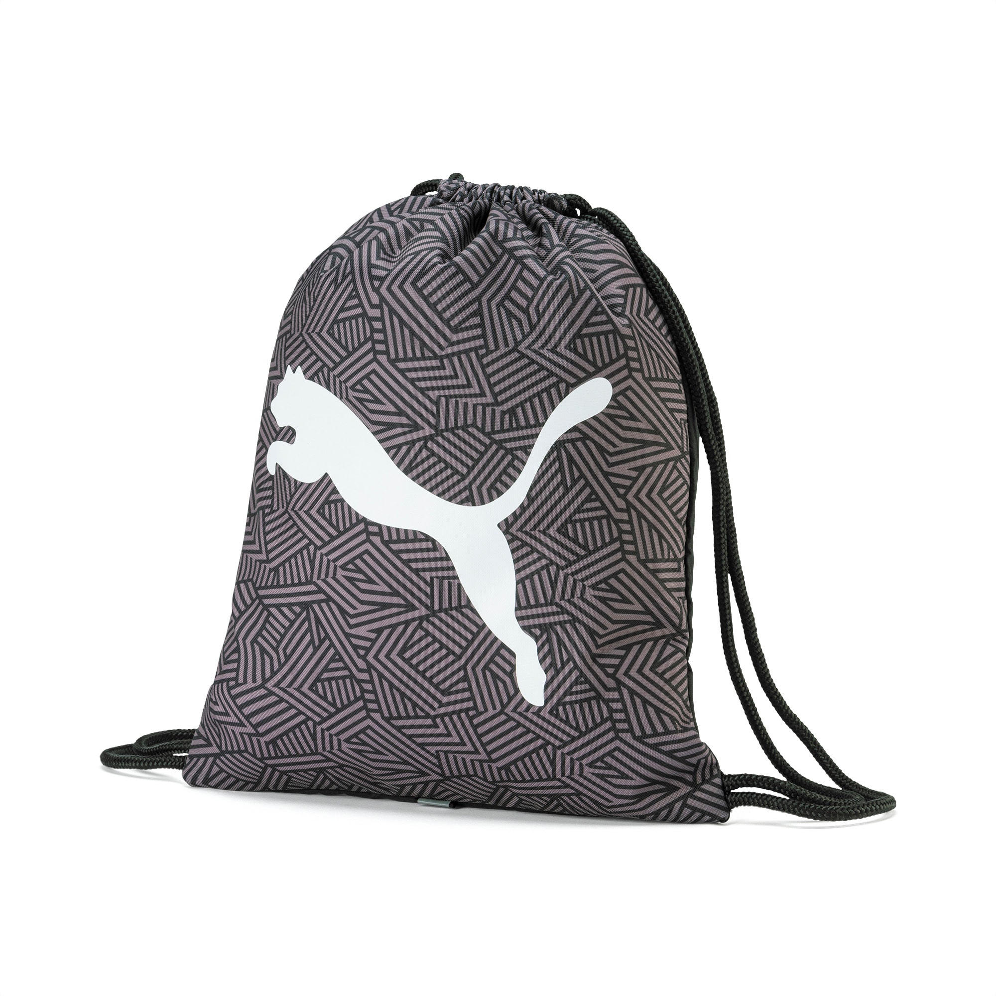 【AAKE】HEART CHAIN GYM SACK Blue Pink Heart Drawstring Backpack Cute Heart String Bag