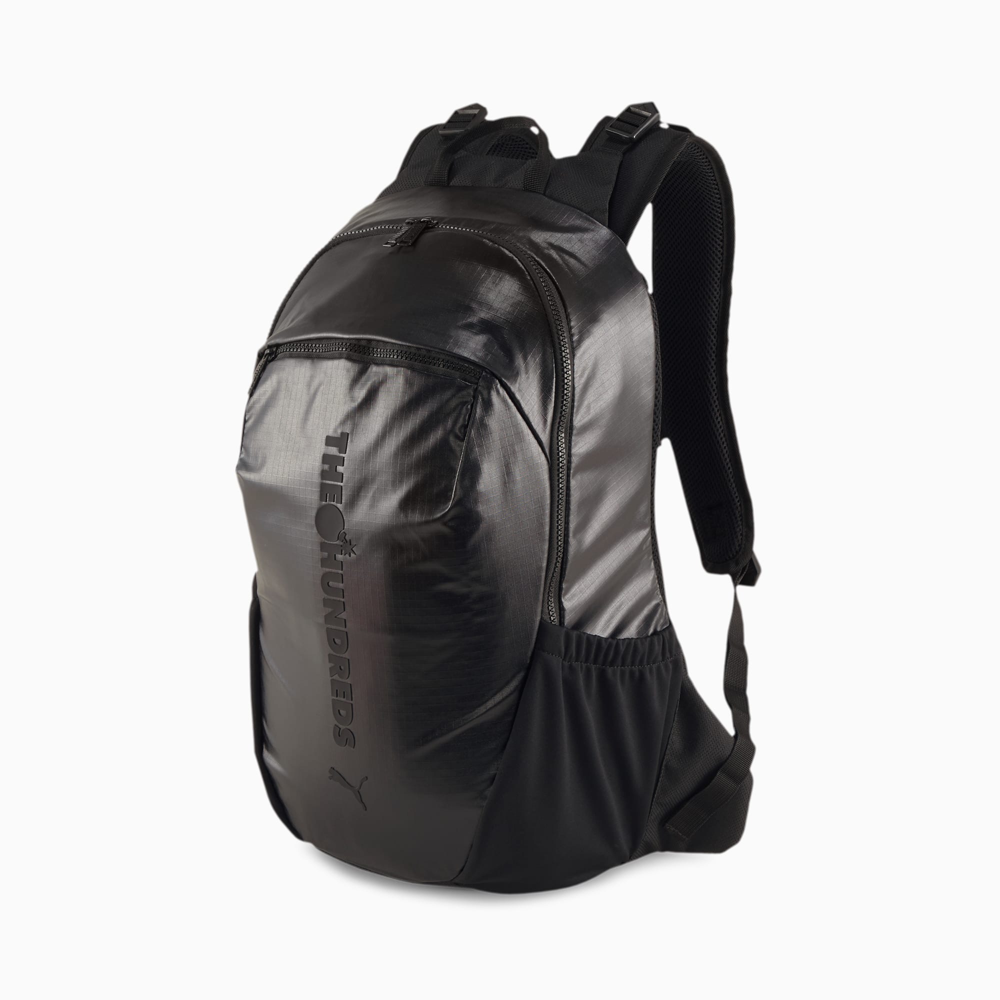 puma black and white backpack