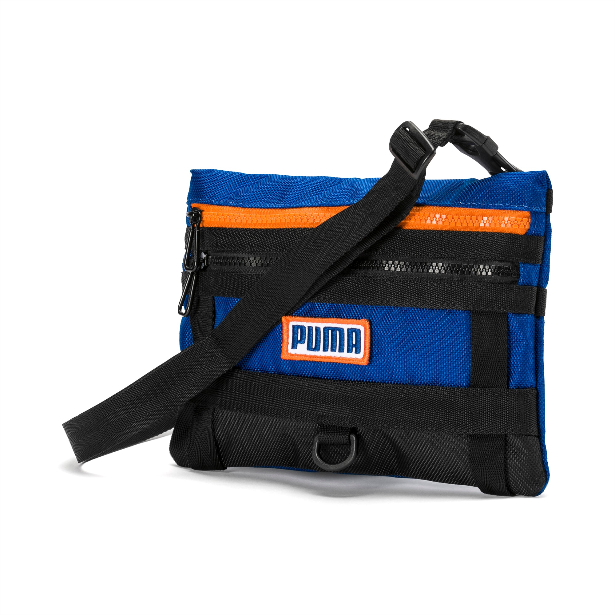 puma shoulder bag blue