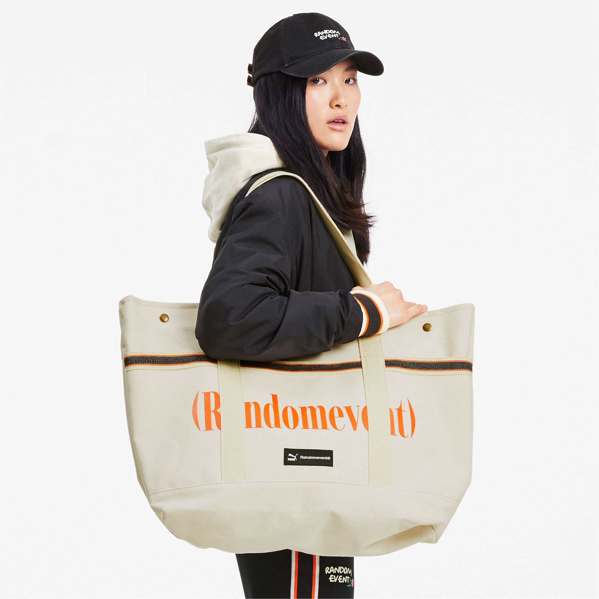 puma tote bag white