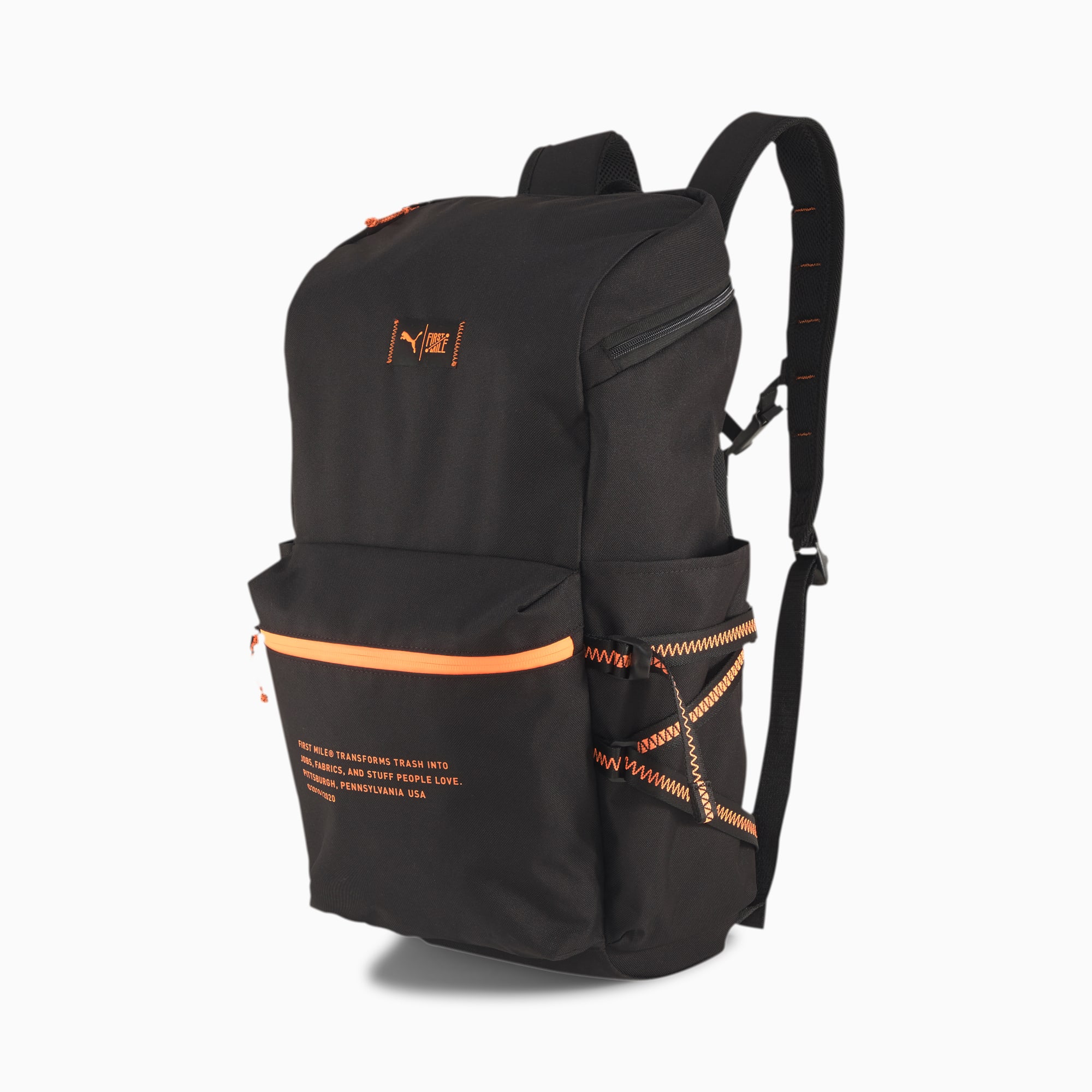 puma bmw bookbag orange