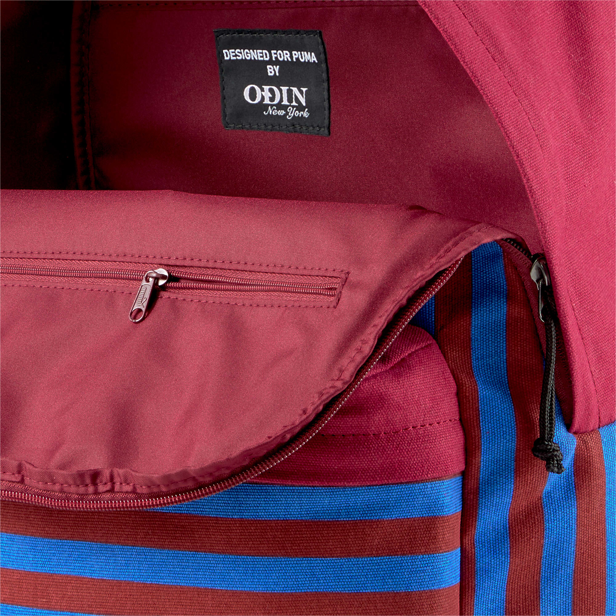 puma blue casual backpack
