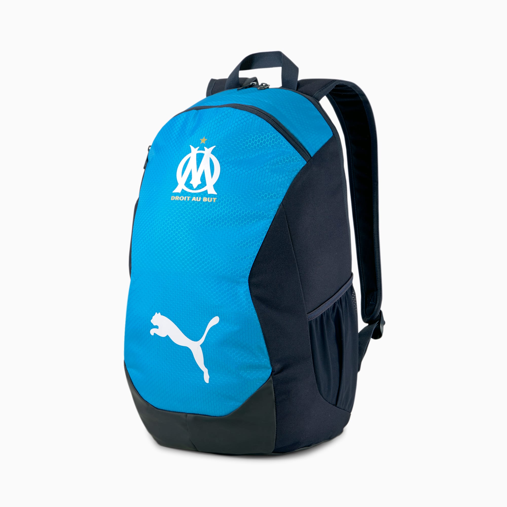 Olympique De Marseille Final Football Backpack Peacoat Bleu Azur Puma Shoes Puma