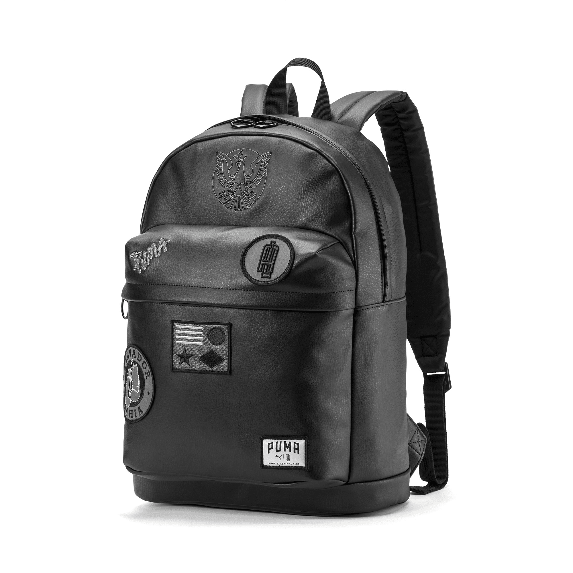 puma black laptop backpack