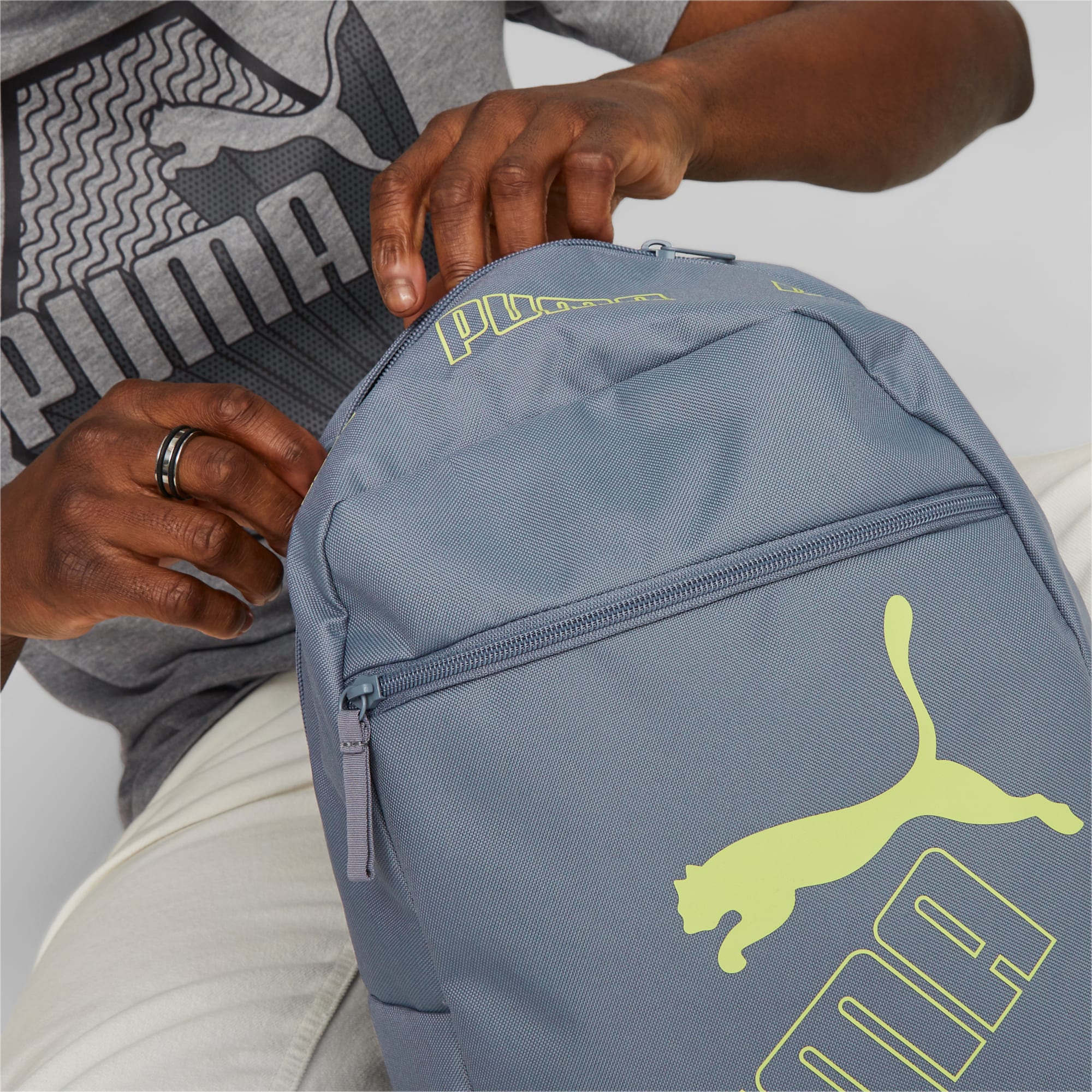 Puma classic on sale cat backpack