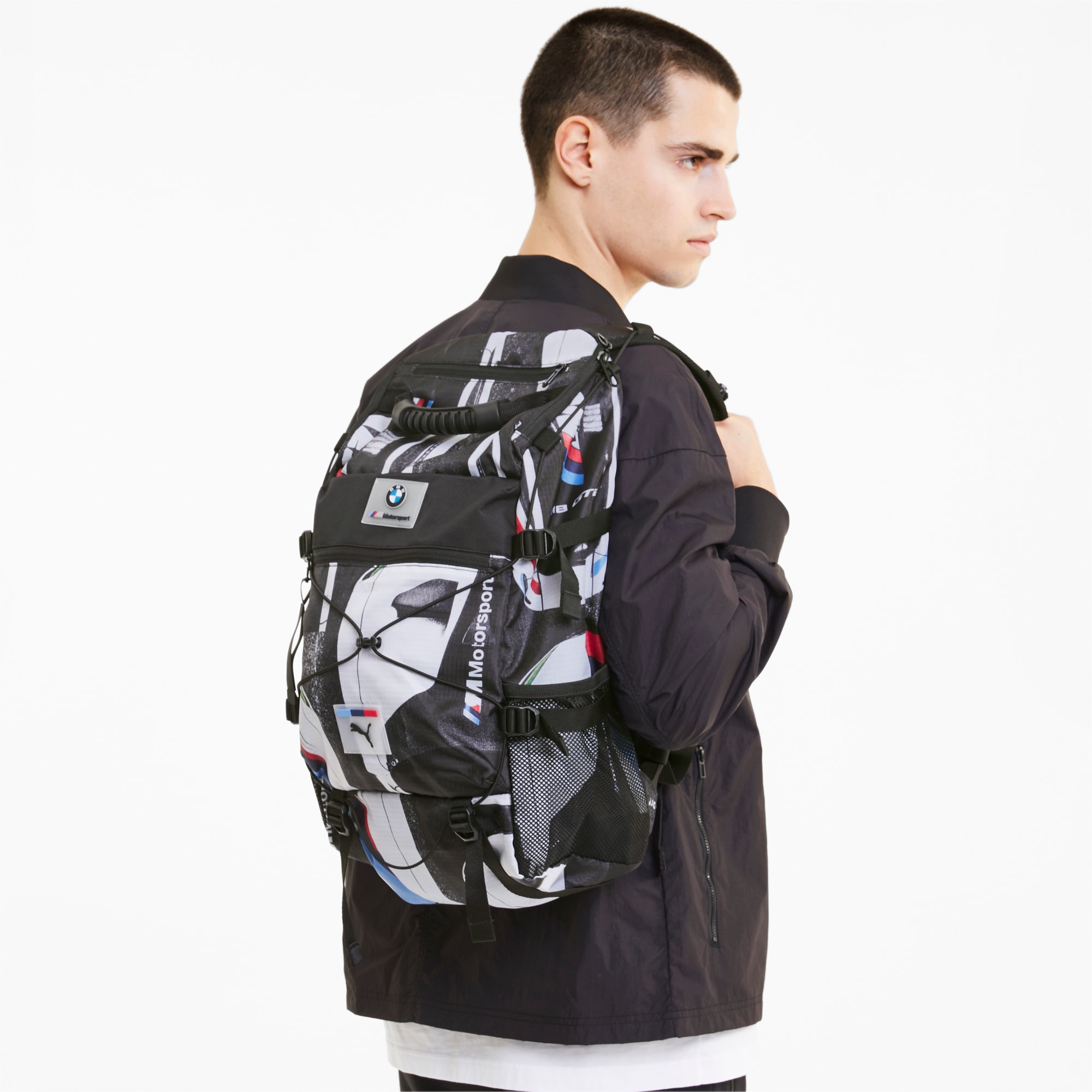 puma bmw backpack purple