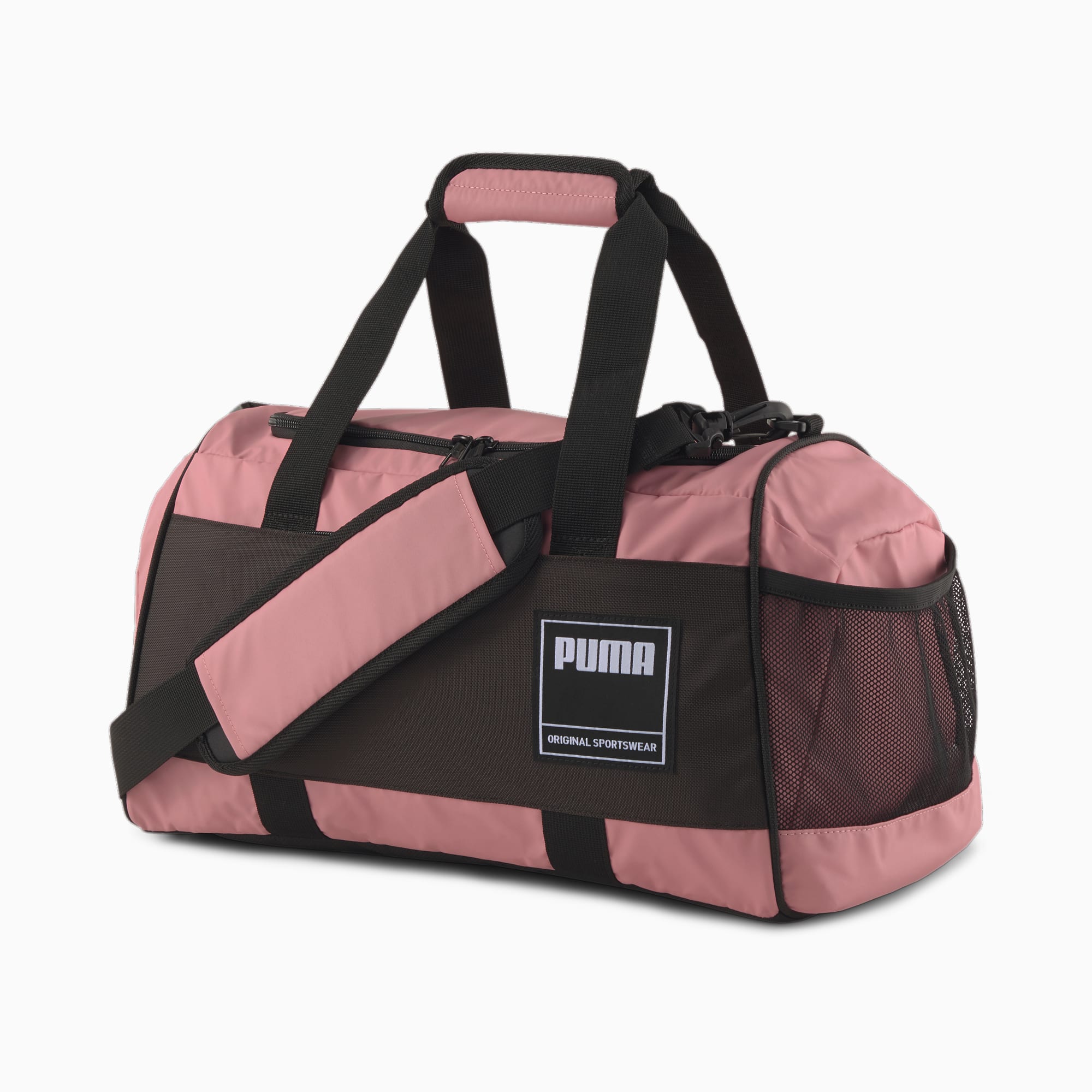 black puma duffel bag