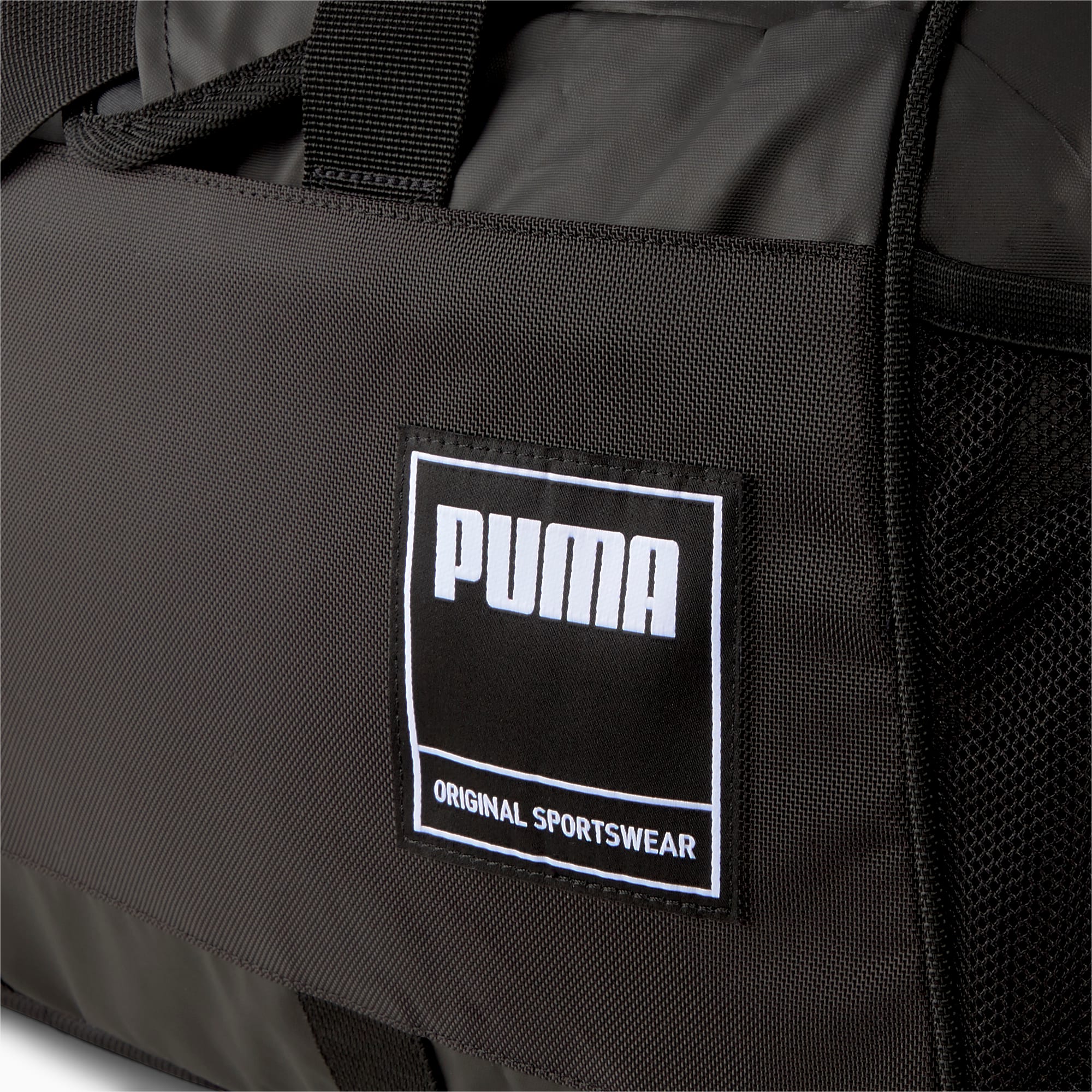 puma gym bag black and red 07291101