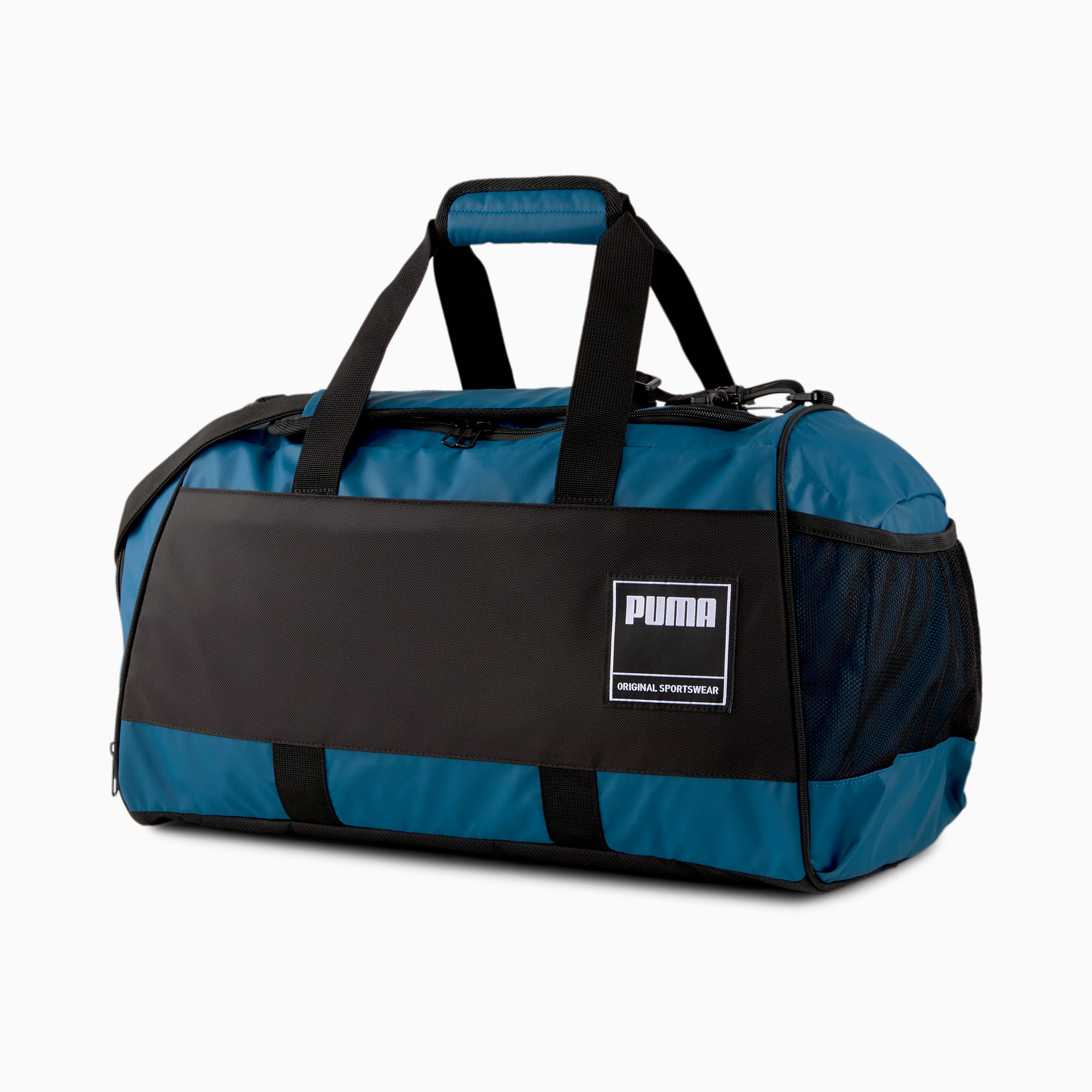 puma gym bag blue