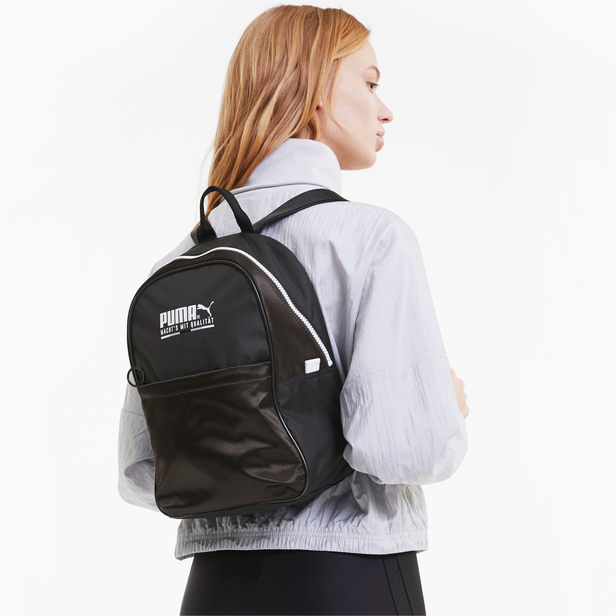 Puma prime street rolltop backpack black best sale