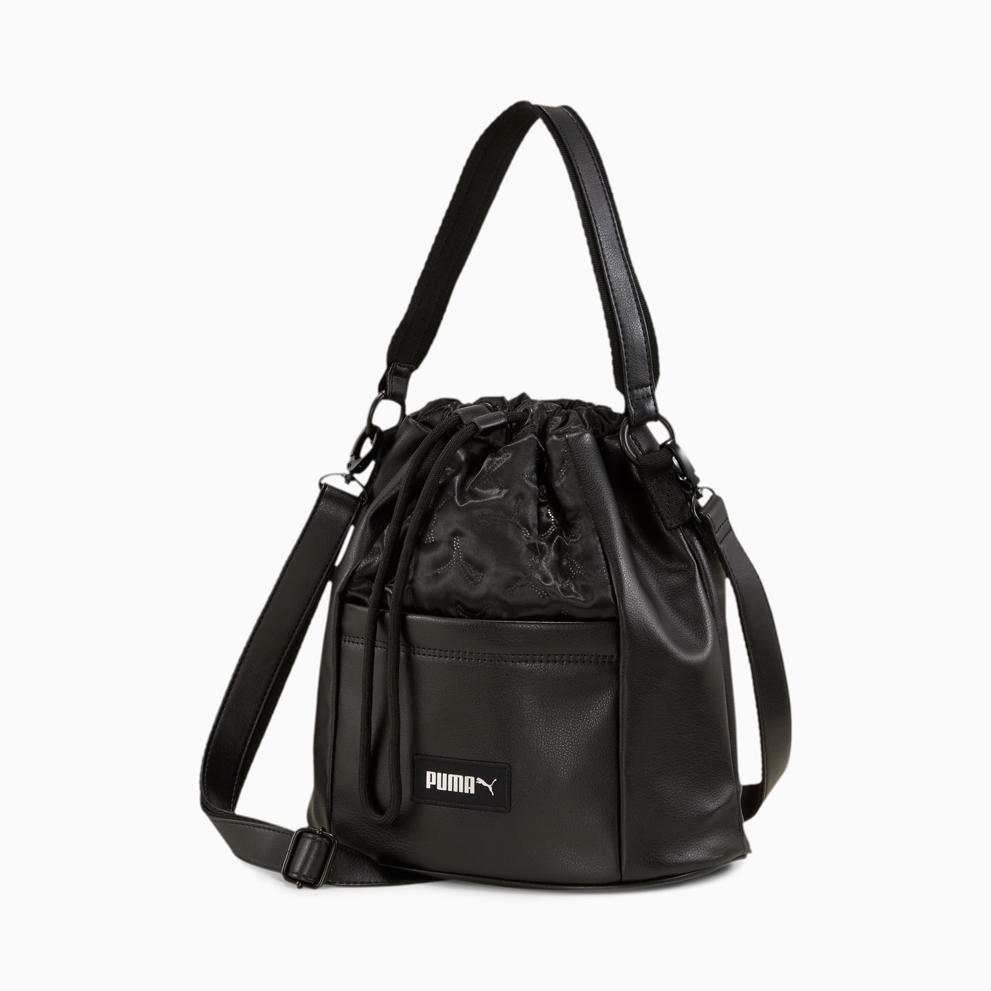 puma black handbag