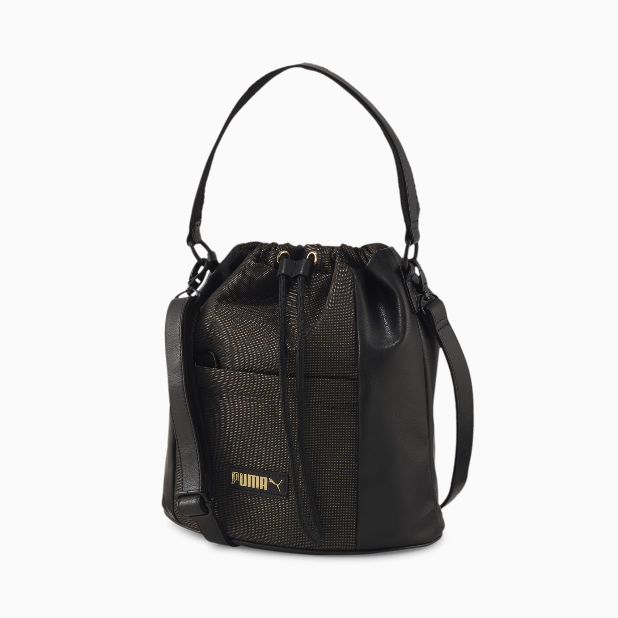 puma black handbag