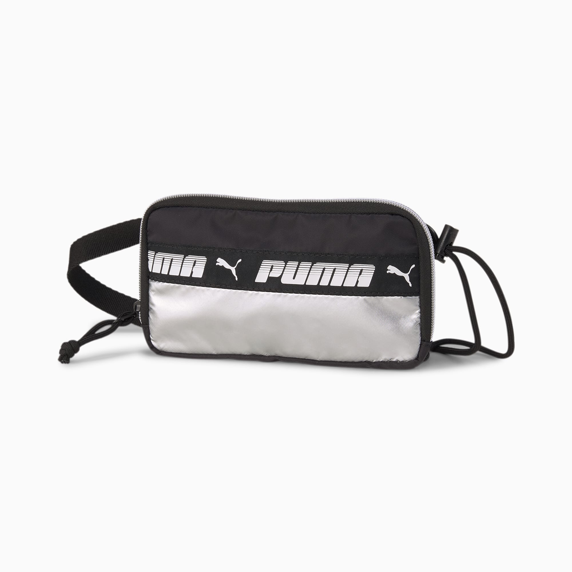 Mile Rider Women s Sling Pouch Puma Black Silver PUMA Shop All
