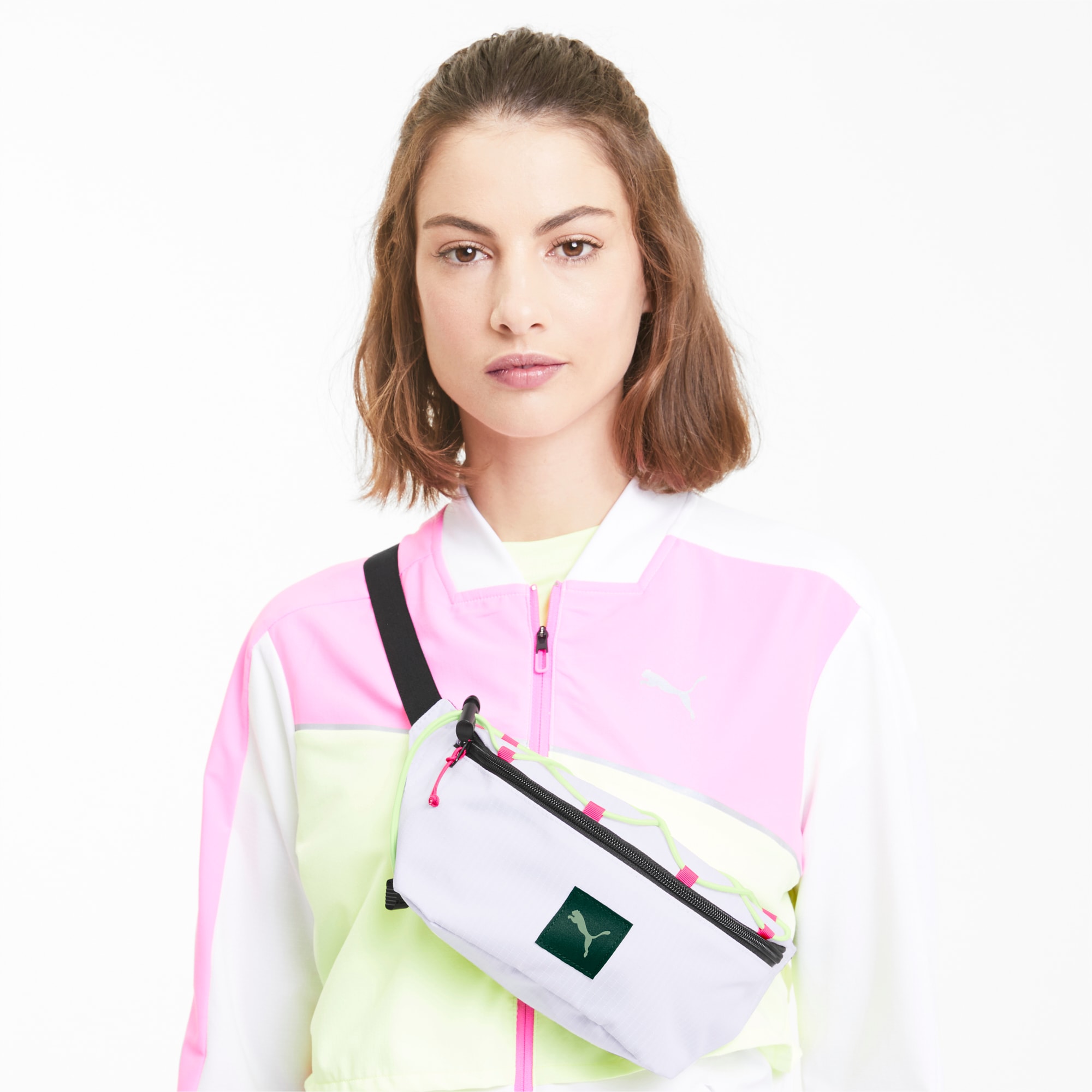 puma waist bag pink