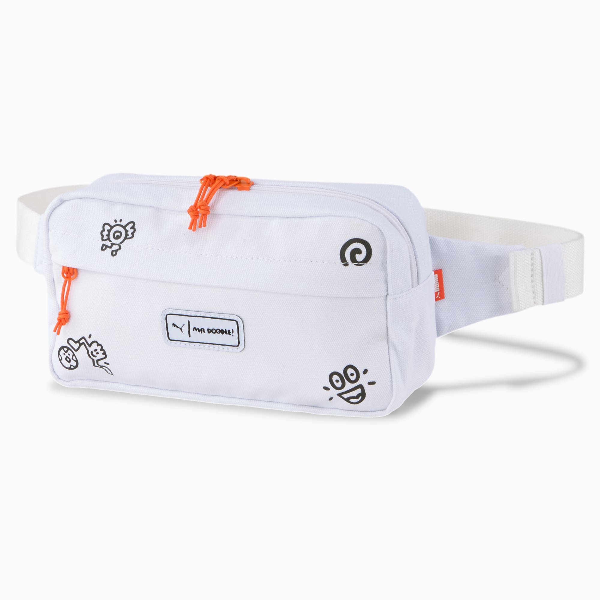 white waist bag