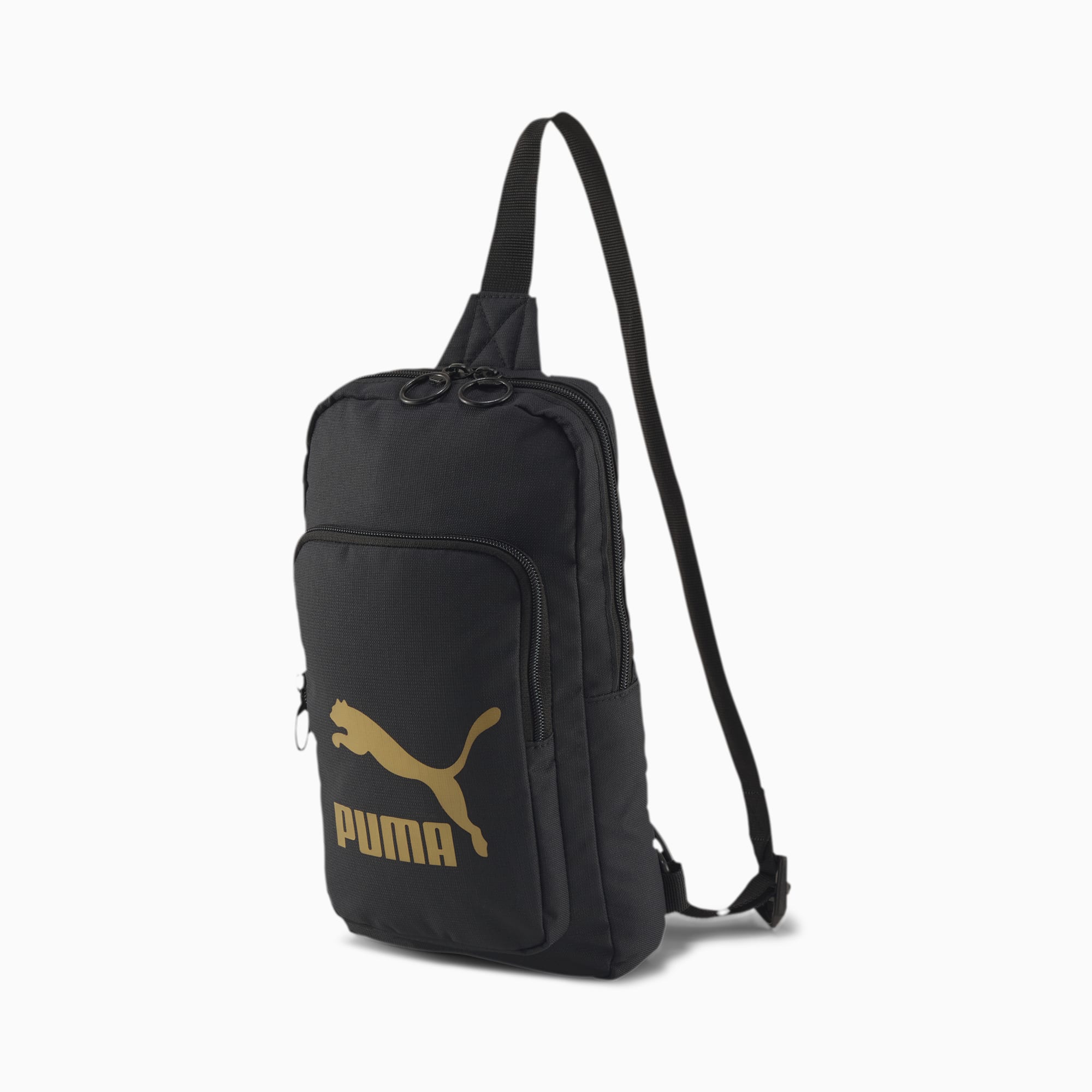 Puma公式 オリジナルス クロス ショルダー バッグ 男女兼用 Puma Black Gold プーマ セール プーマ