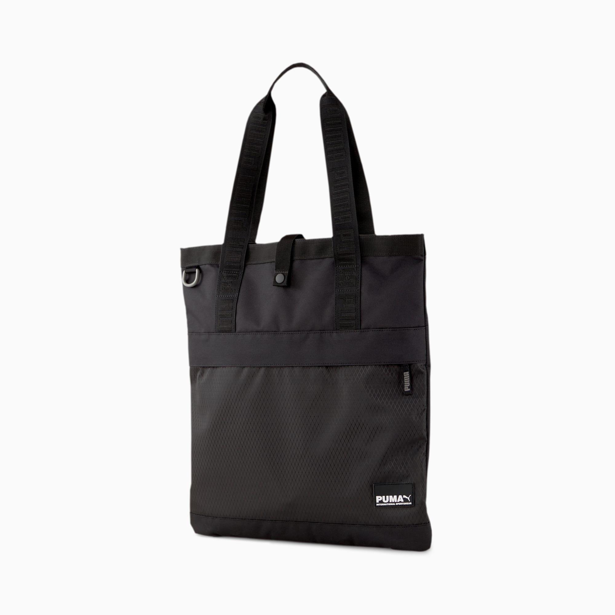 Puma tote discount bag black
